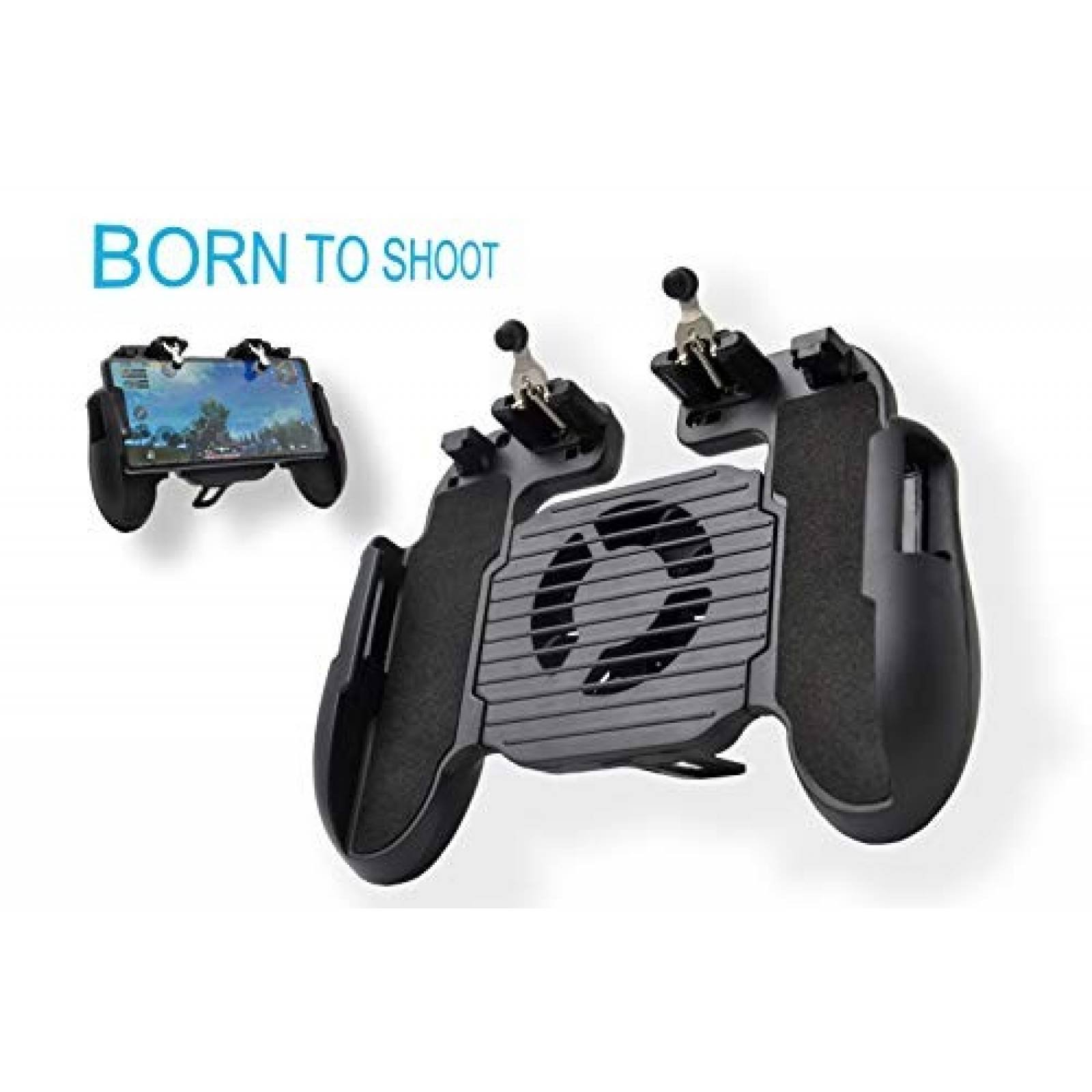 Control Gamer Lykoug iPhone Android 4.7-6.5'' -negro