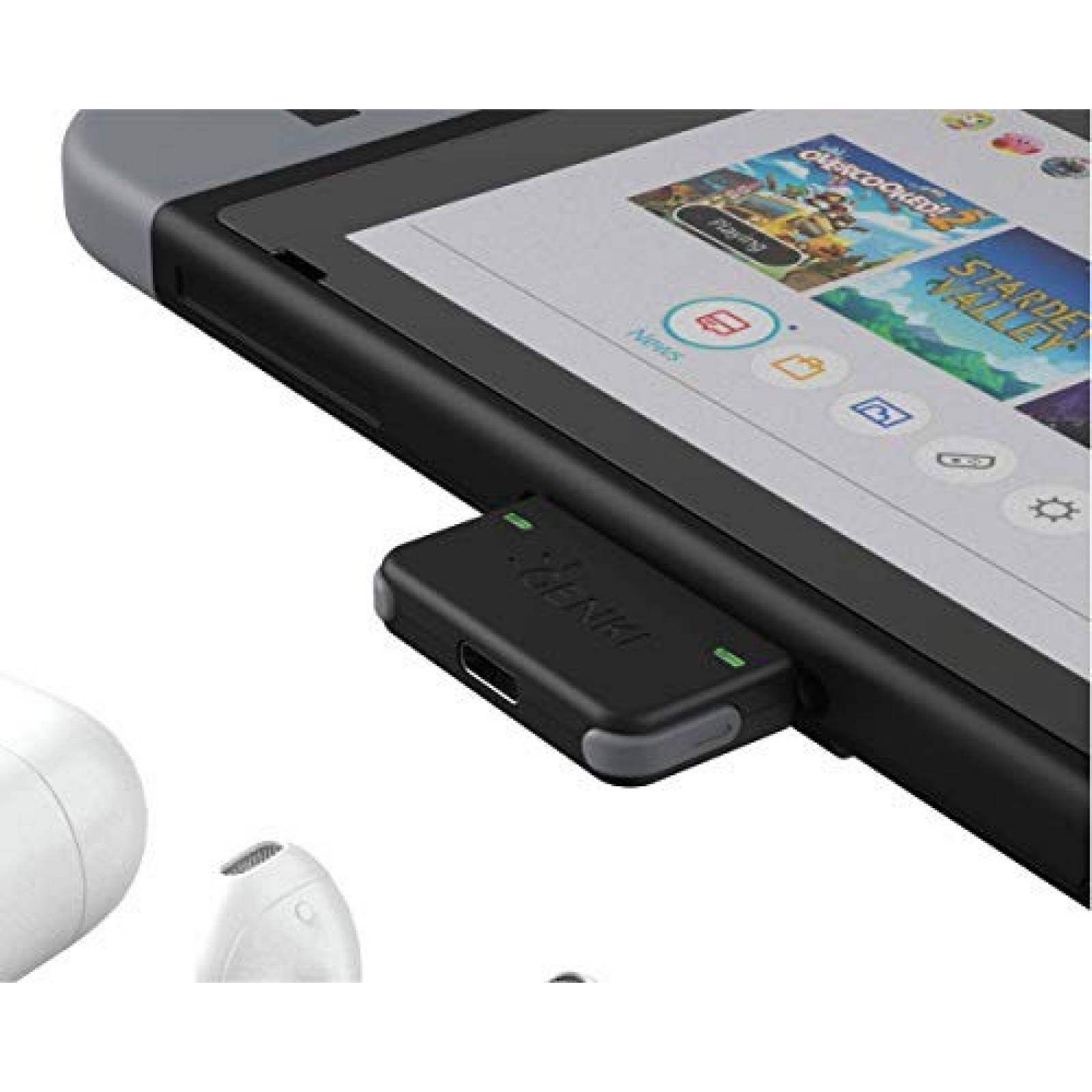 Adaptador de Audio Bluetooth Genki para Nintendo Switch