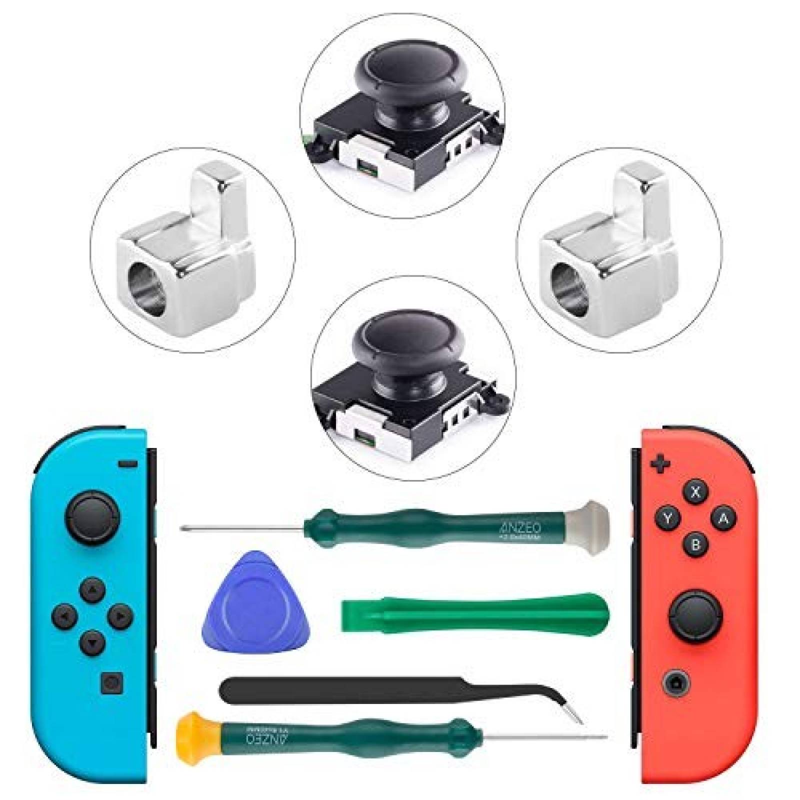 Accesorios de repuesto SOKER Nintendo Switch Joy-Con