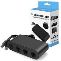 Adaptador Control Gamecube Para Wii Yteam 4 Puertos -Negro