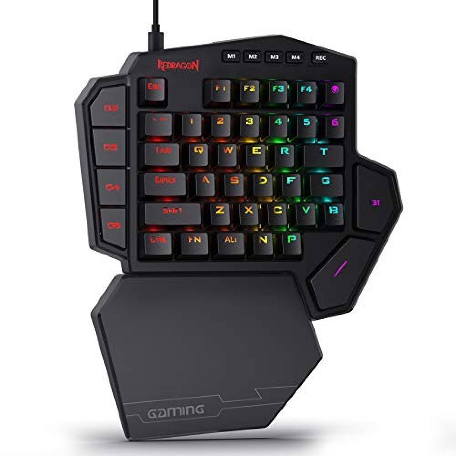 Teclado Gamer mecánico Redragon RGB K585