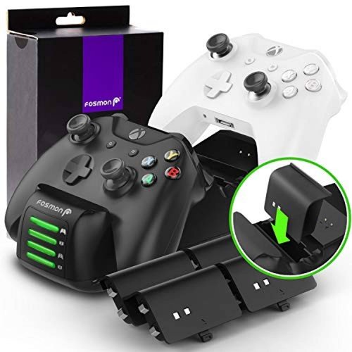 Cargador para control de Xbox Fosmon carga de alta velocidad