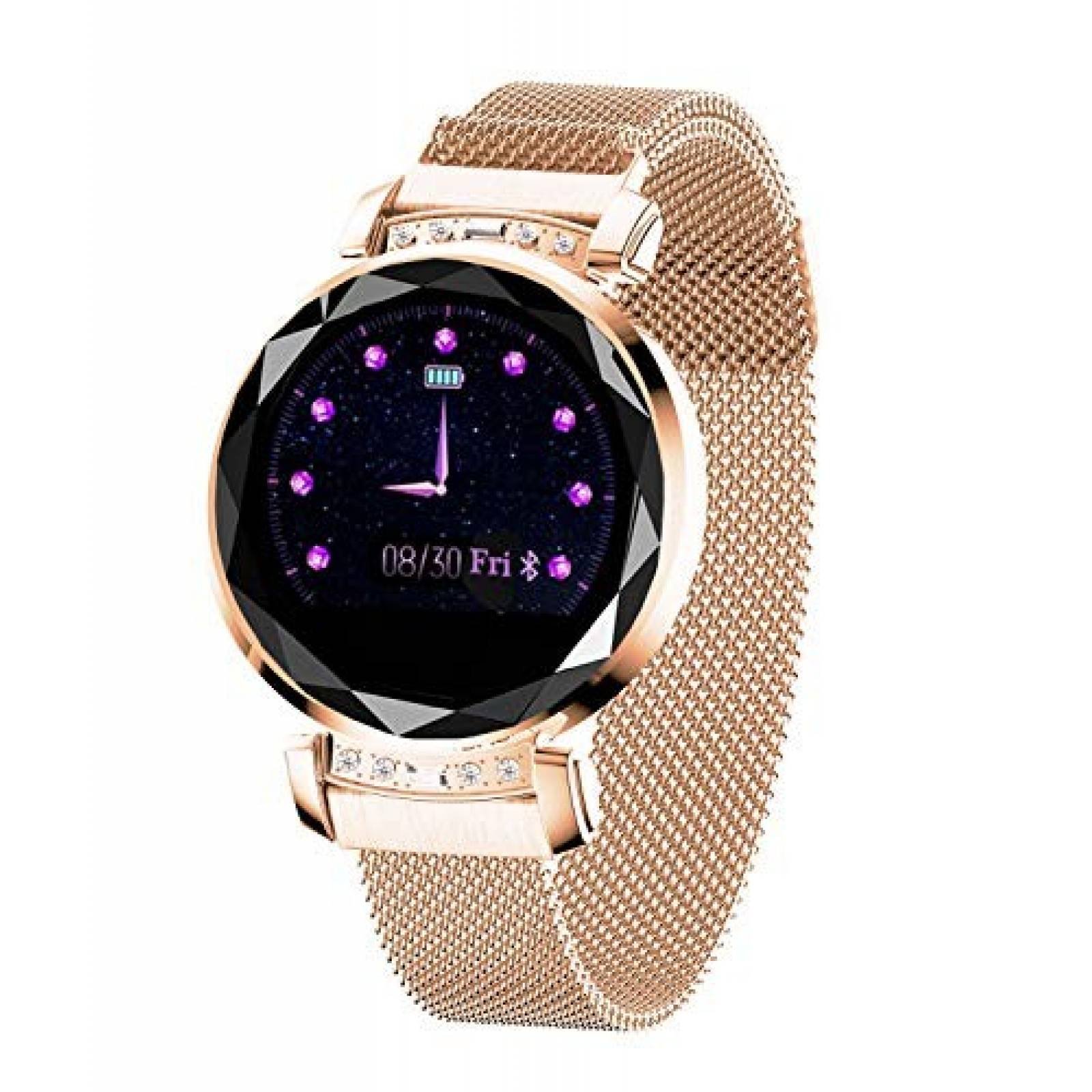 Smartwatch BAIZE IP68 reloj inteligente contra agua -dorado