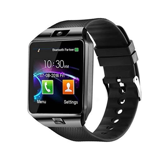Smartwatch Aeifond DZ09 deportivo SD SIM iOS Android -negro