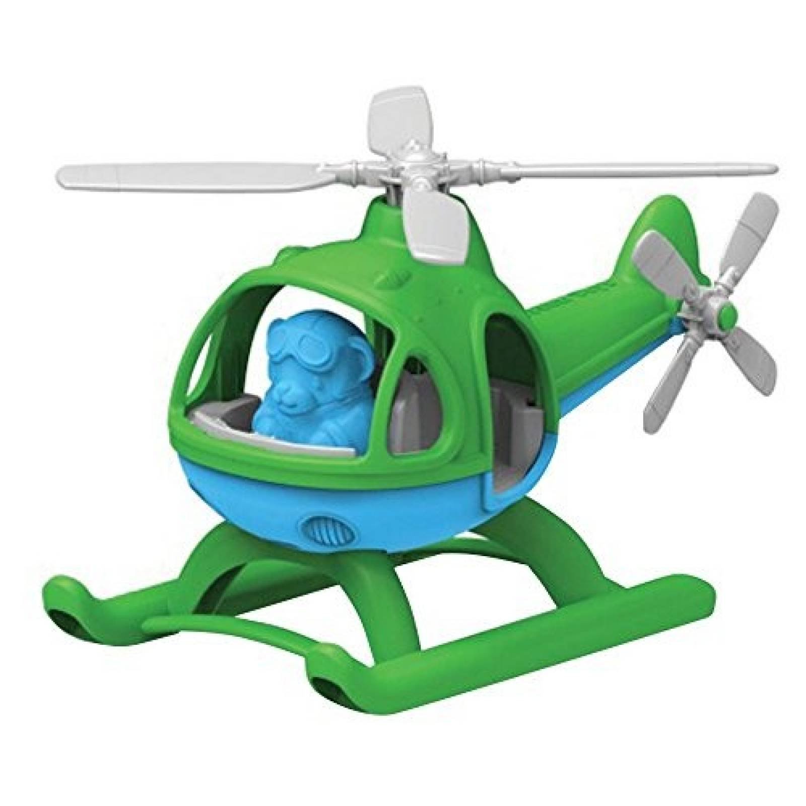 Helicóptero de Juguete Green Toys -Verde/Azul