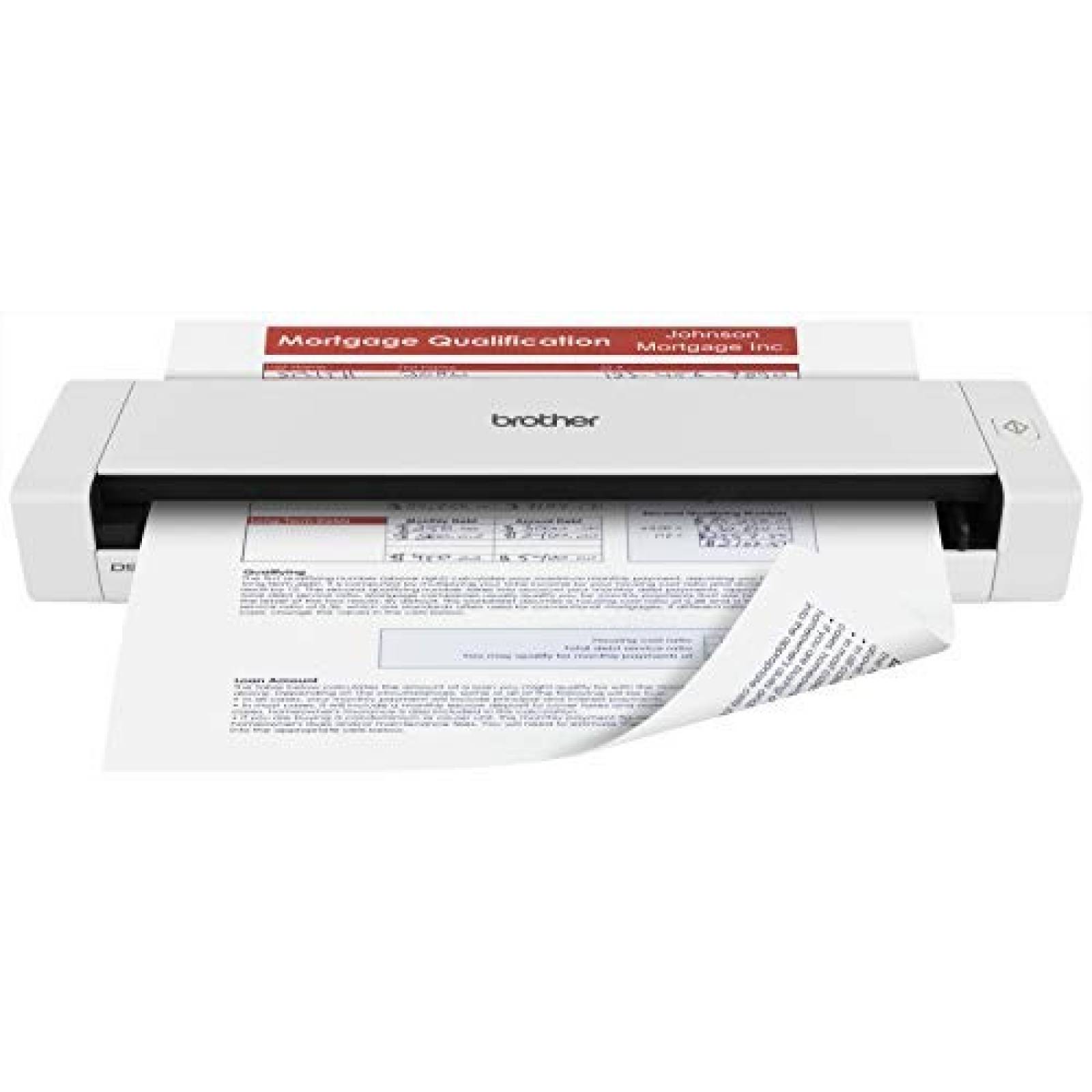 Escáner de documentos Brother DS-720D Doble cara portátil