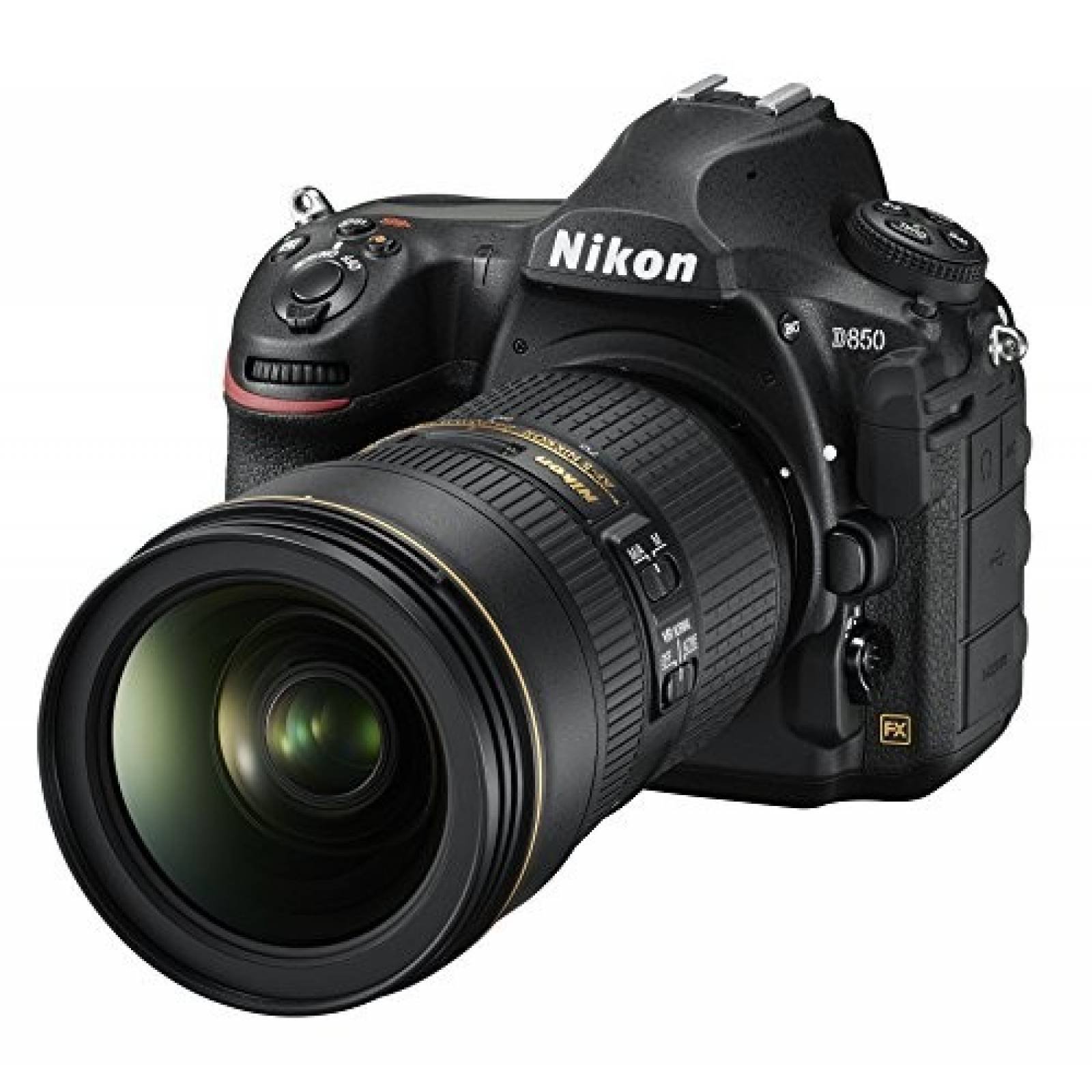 Cámara Nikon D850 FX Digital SLR NIKKOR 24-70mm -Negro