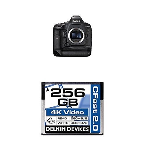 Cuerpo Cámara Canon EOS-1DX Mark II memoria SD 256GB -Negro