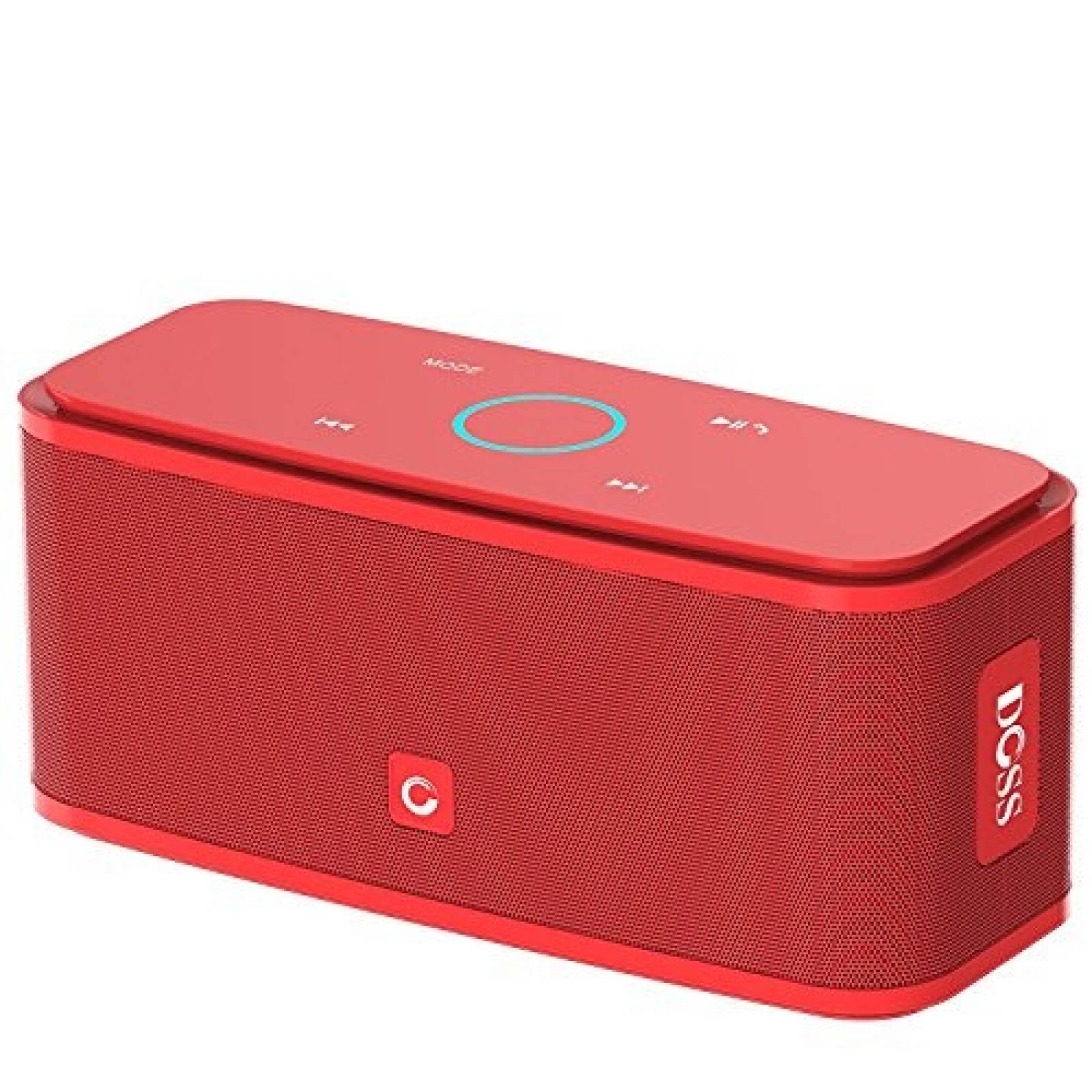 Altavoz portatil DOSS SoundBox Bluetooth -Rojo