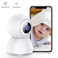 Monitor Bebé Victure 1080P 2.4G Wifi Seguridad -Blanco