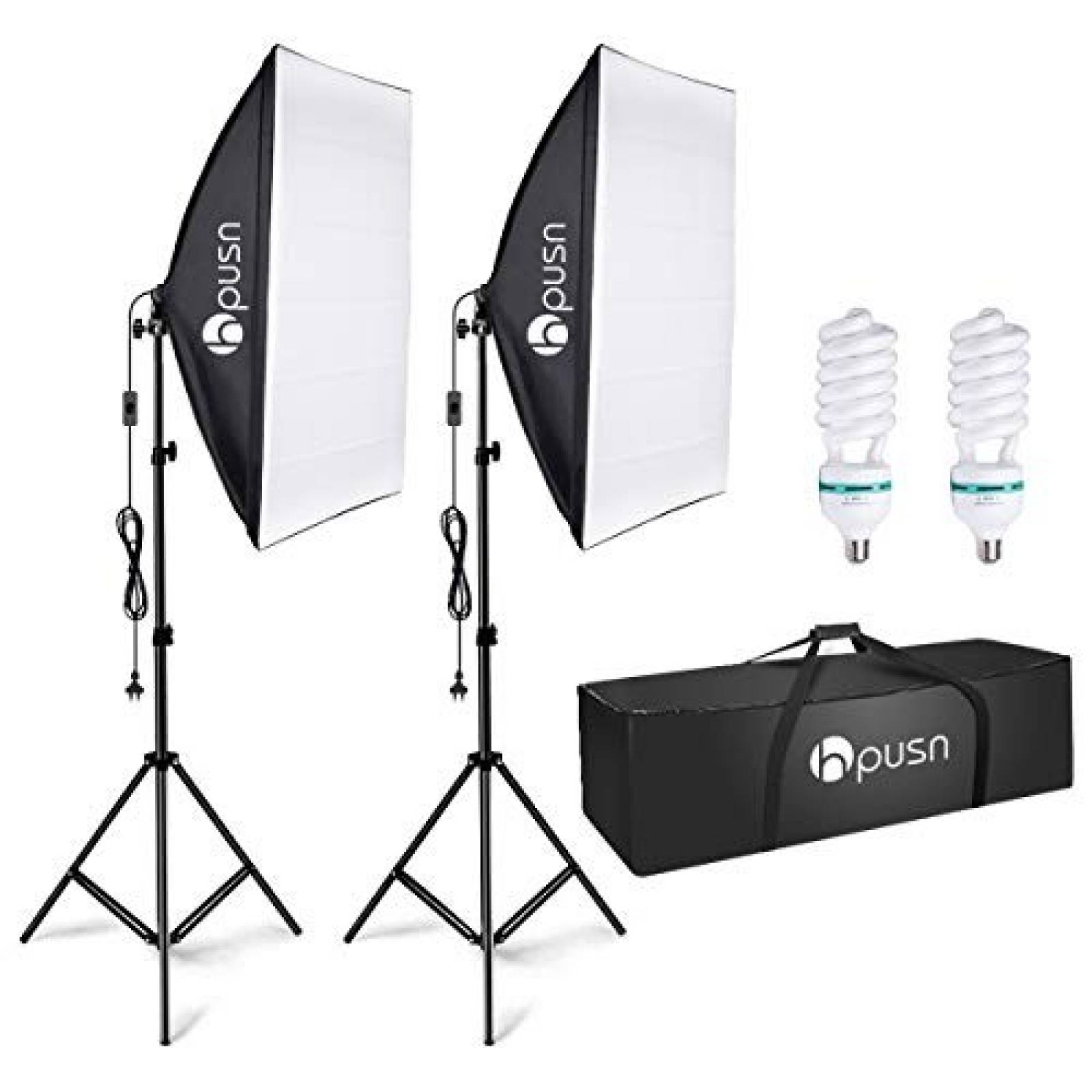 Kit de iluminación profesional HPUSN para fotografía