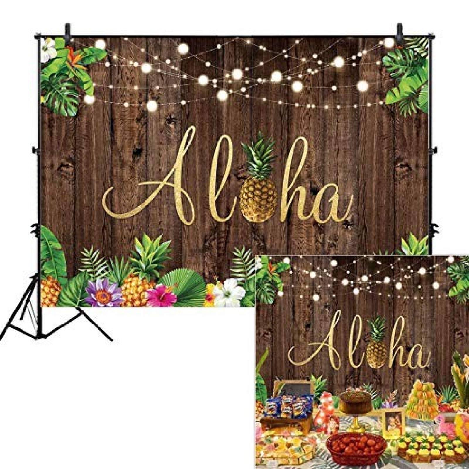Fondo Allenjoy Aloha decoración -Café