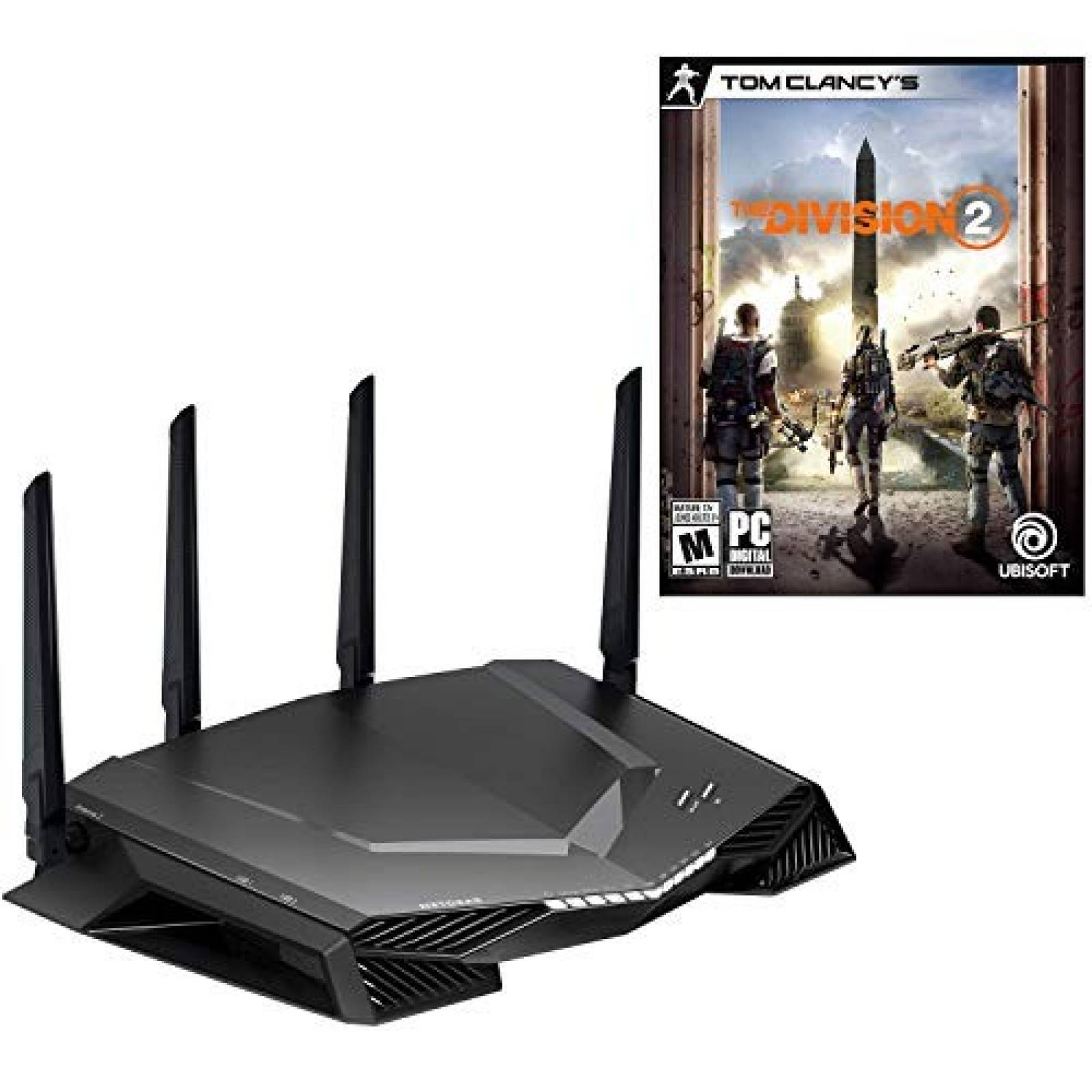 Router NETGEAR AC2400 doble banda -Negro