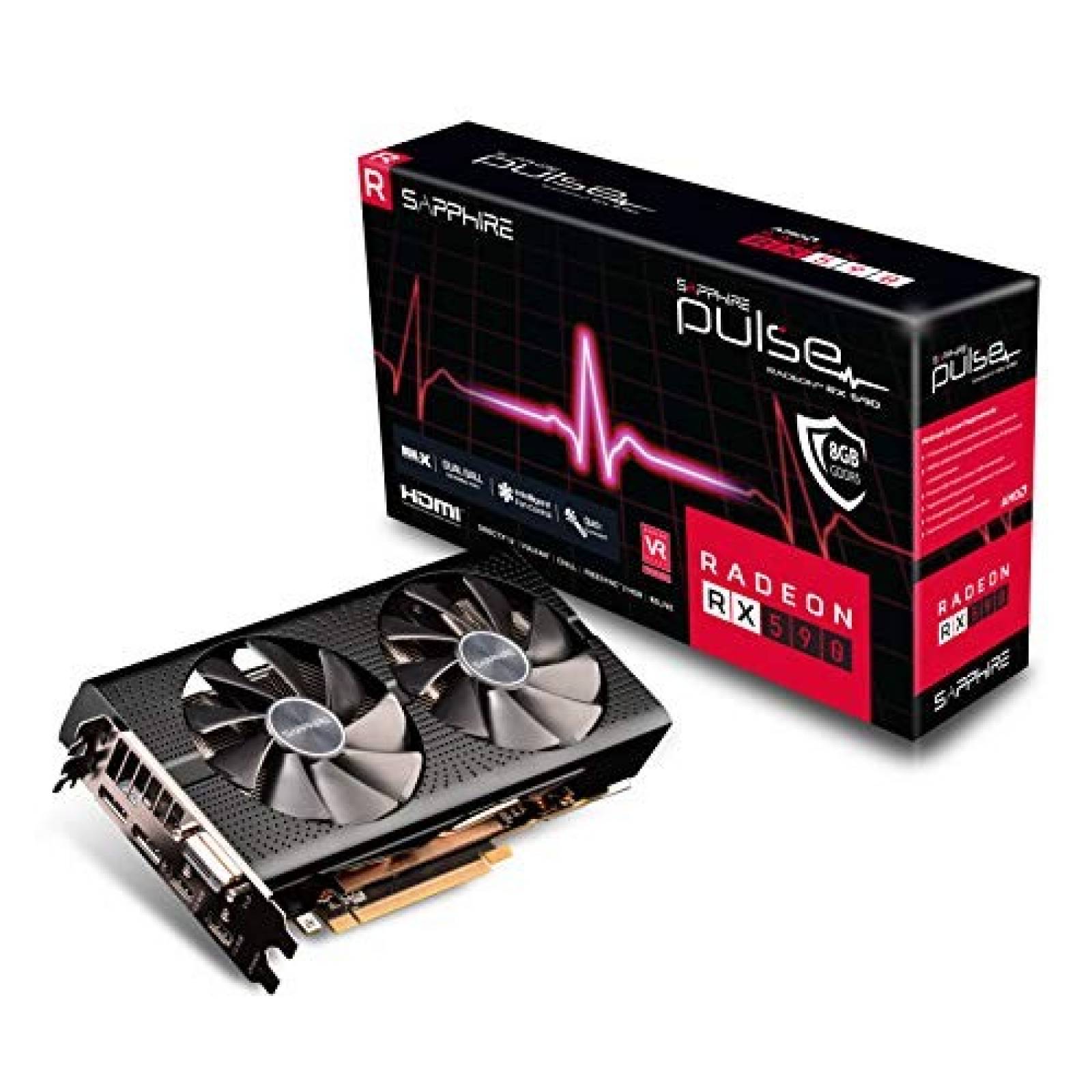 Tarjeta gráfica Sapphire Technology Radeon Pulse RX 590 8GB