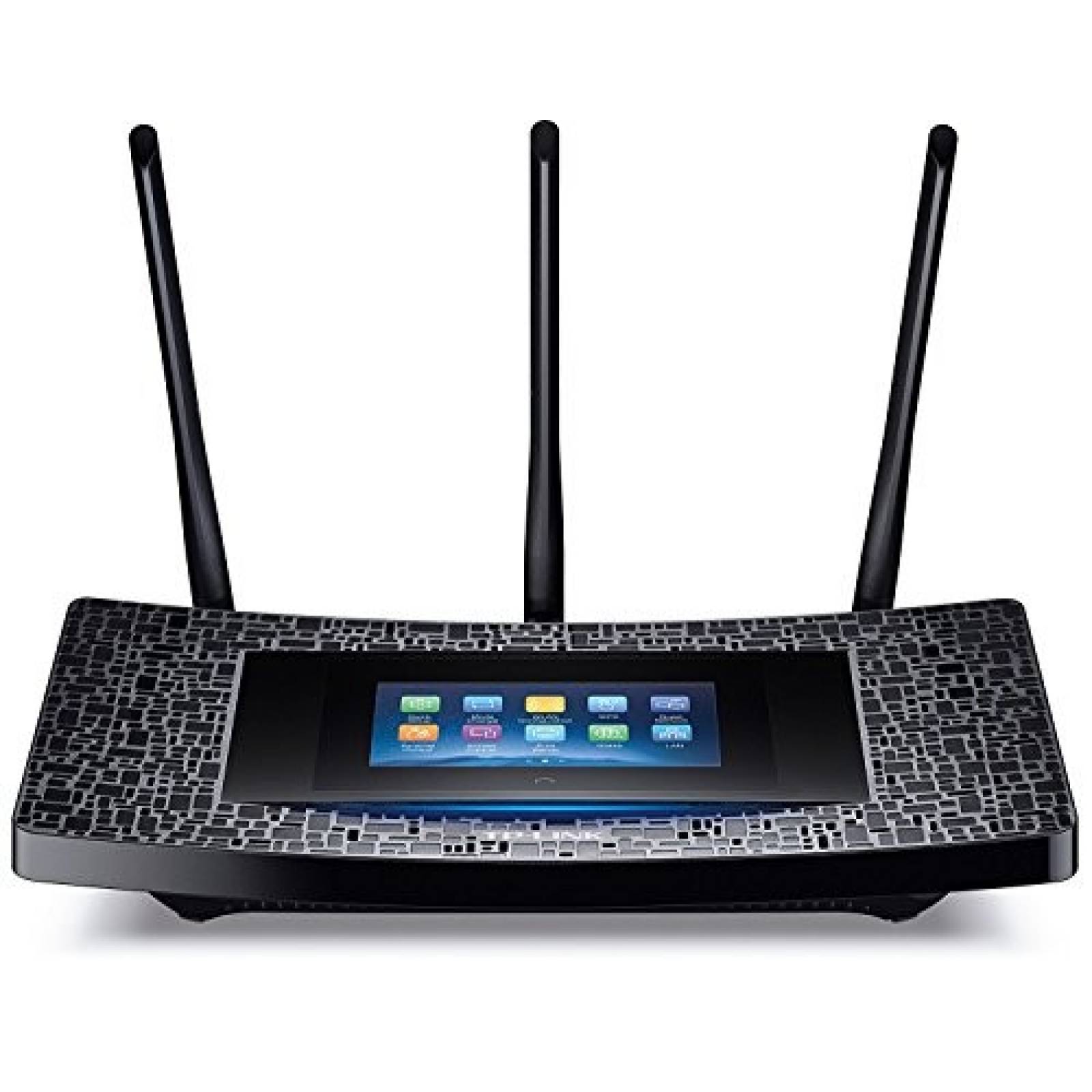 Router TP-LINK inalámbrico con WiFi Gigabit monitor táctil