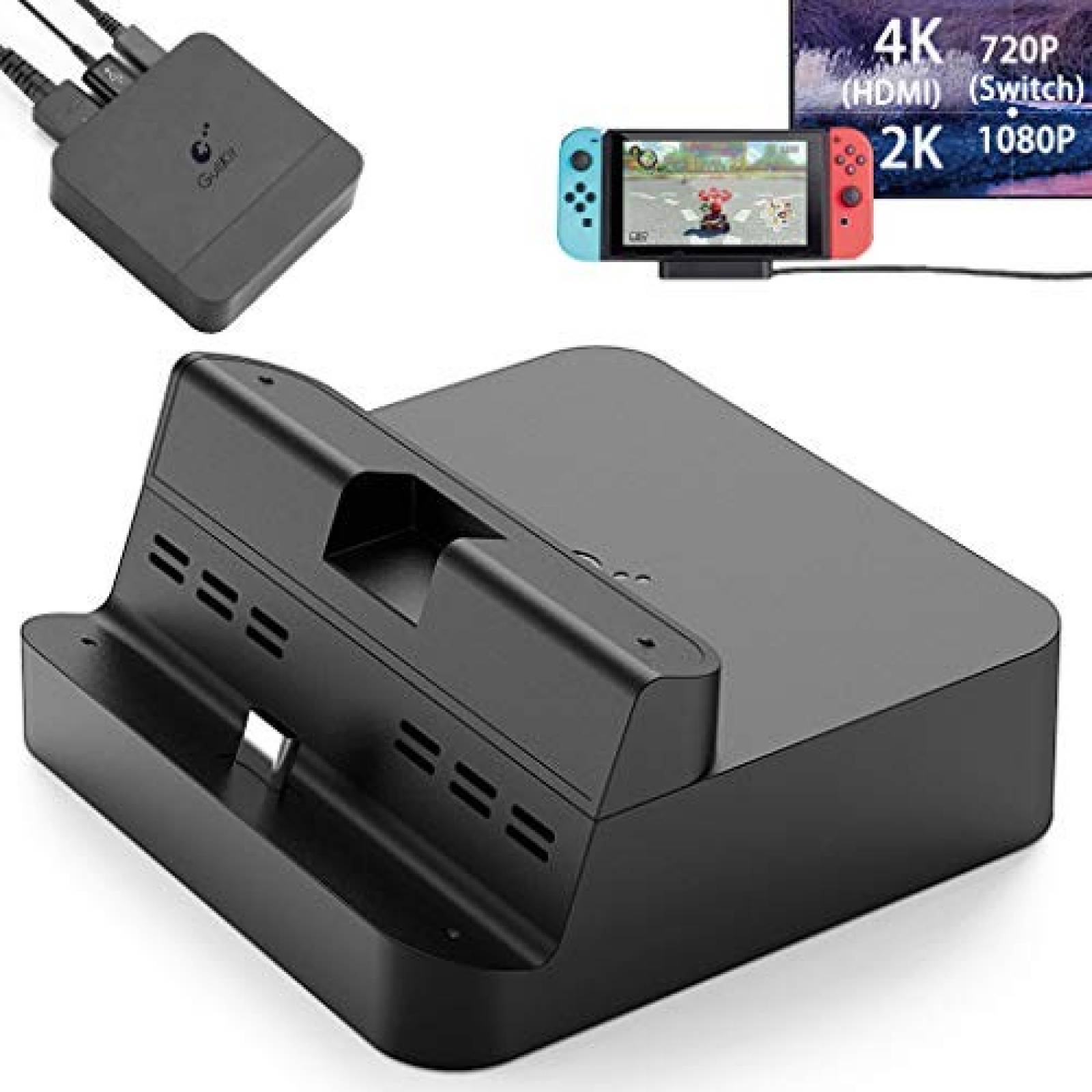 Base de carga transmisión Antank para Nintendo Switch -Negro