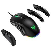 Mouse Gamer Pictek Pmw3360 24,000 Dpi Retroiluminado
