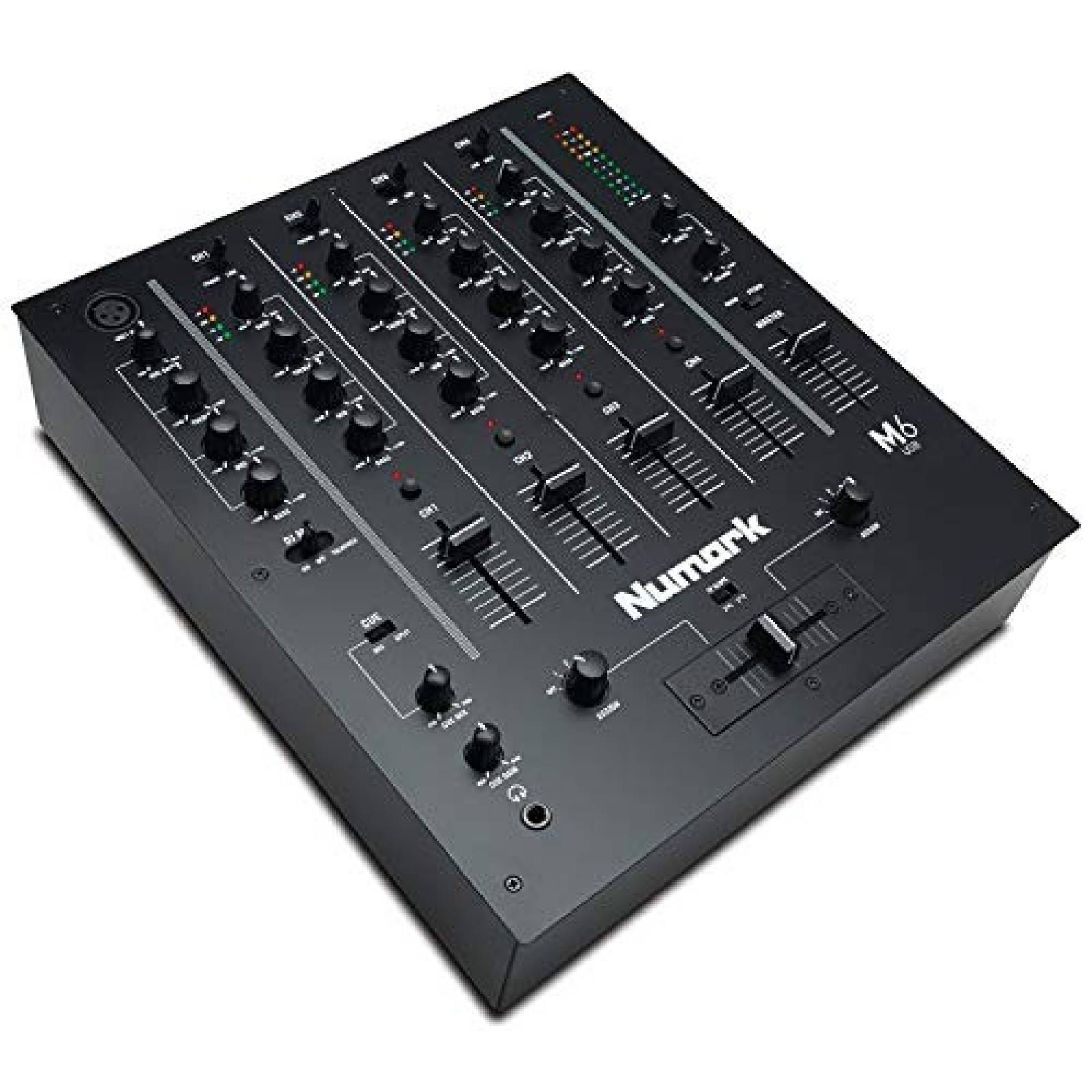 Mezcladora Numark M6 USB Profesional 4 canales DJ Negro