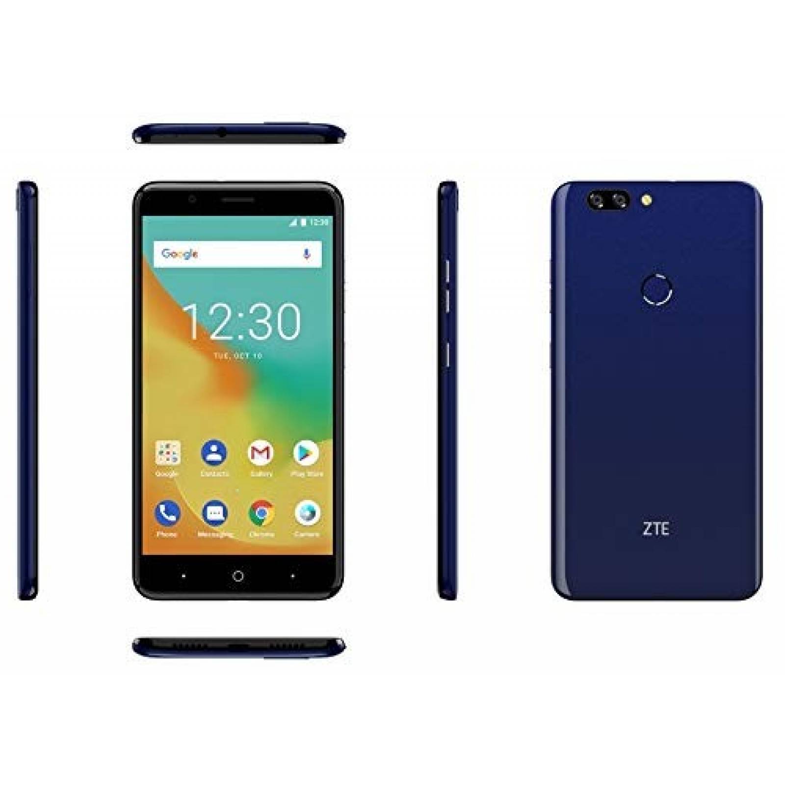Teléfono celular ZTE 6400C 6" Octa-Core 1.4GHZ 2GB RAM -Azul
