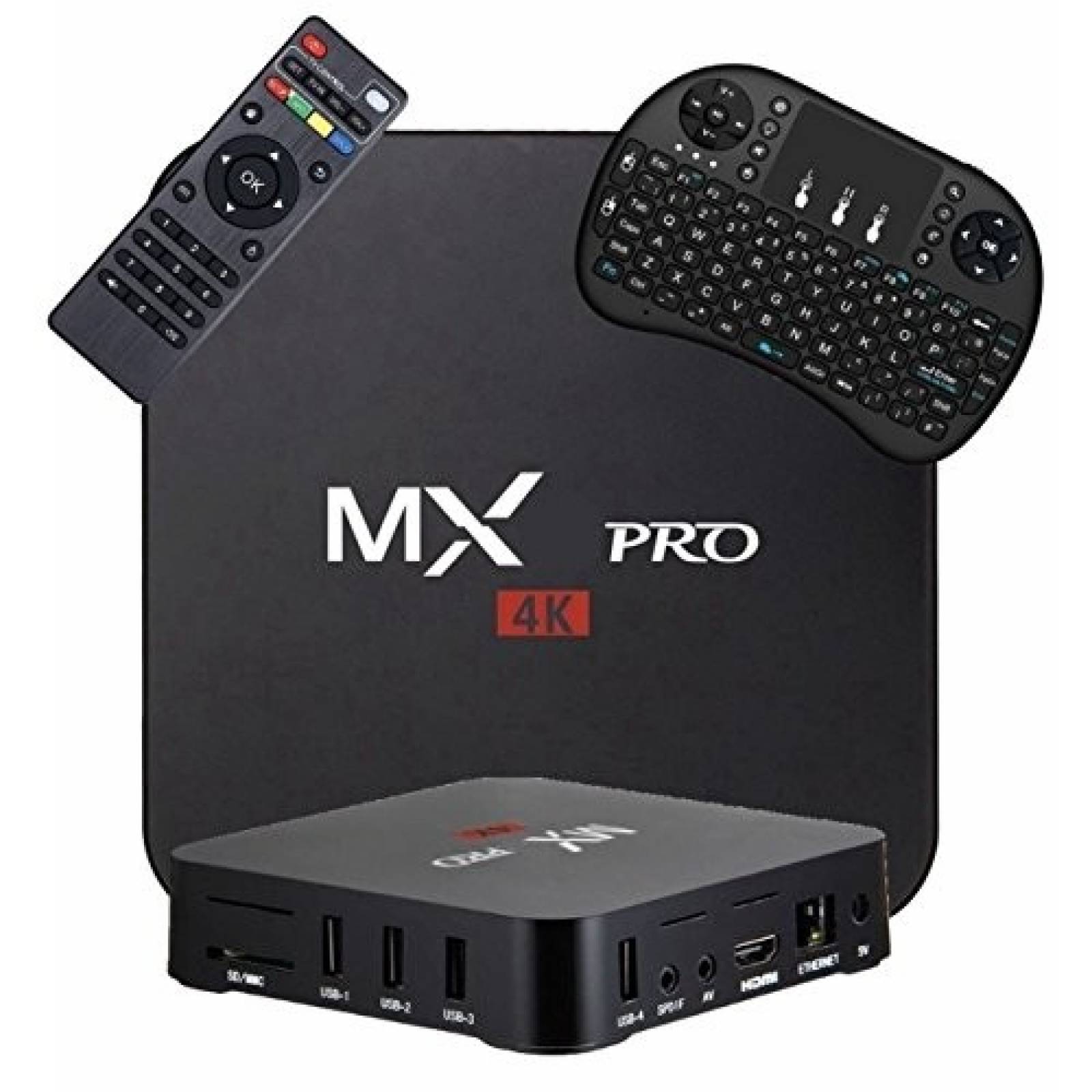 Reproductor de Streaming Digou MX Pro 4K Android 7.1