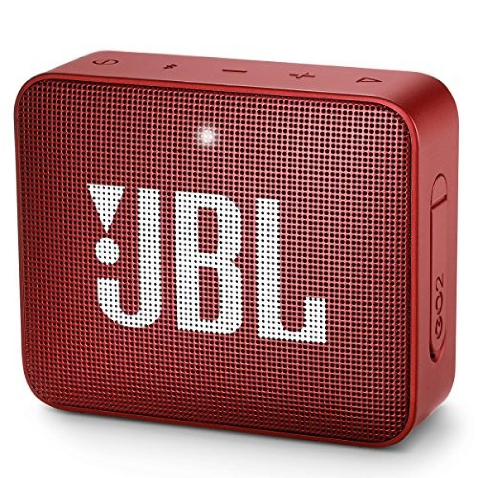 Bocina inalámbrica JBL GO 2 bñuetooth contra agua -rojo