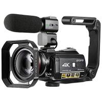 Cámara De Video Ordro Ac3 4K Ultra Hd 1080P 60Fps -Negro
