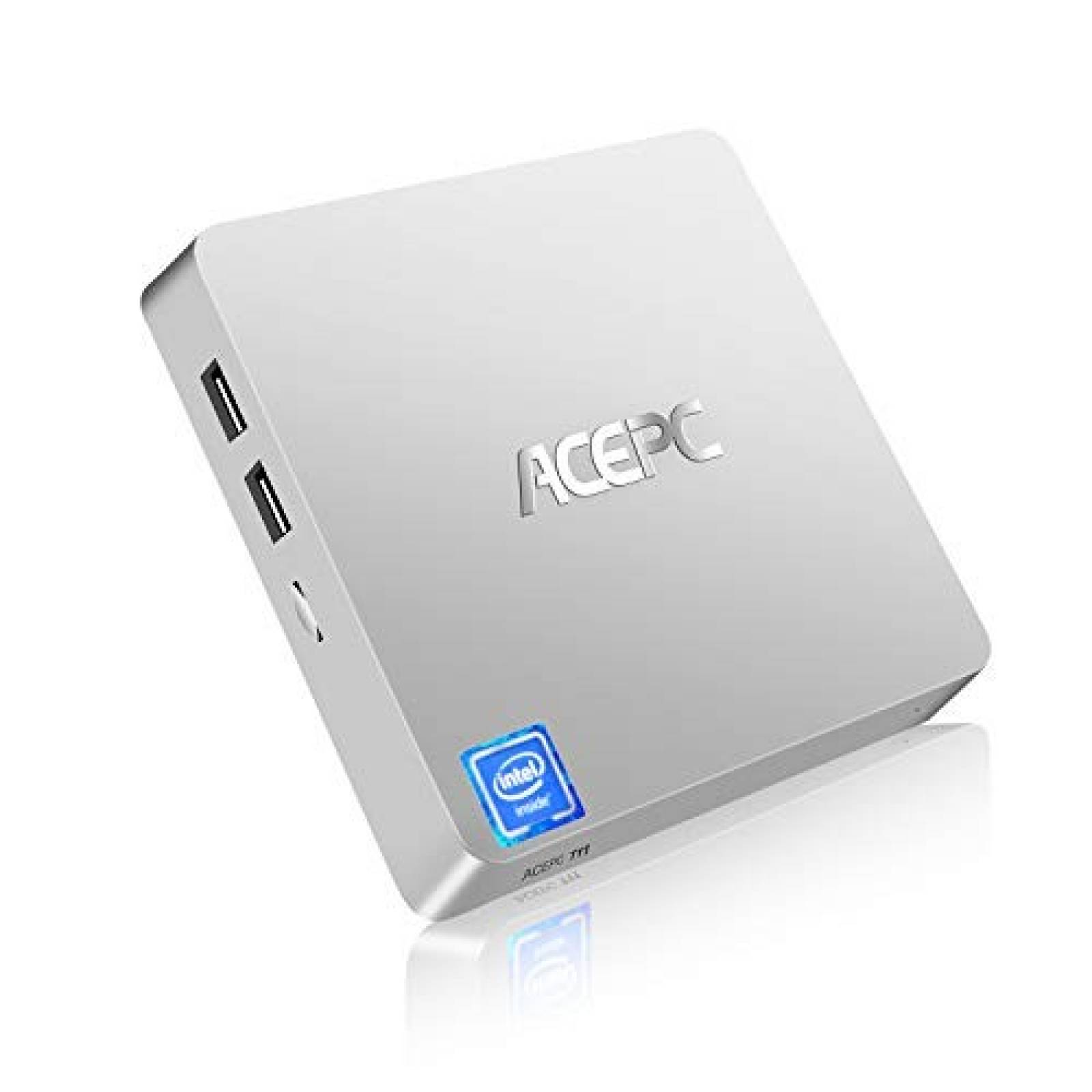 Mini PC ACEPC T11 Windows 10 4GB/64GB eMMC, 2.4/5G -Plata