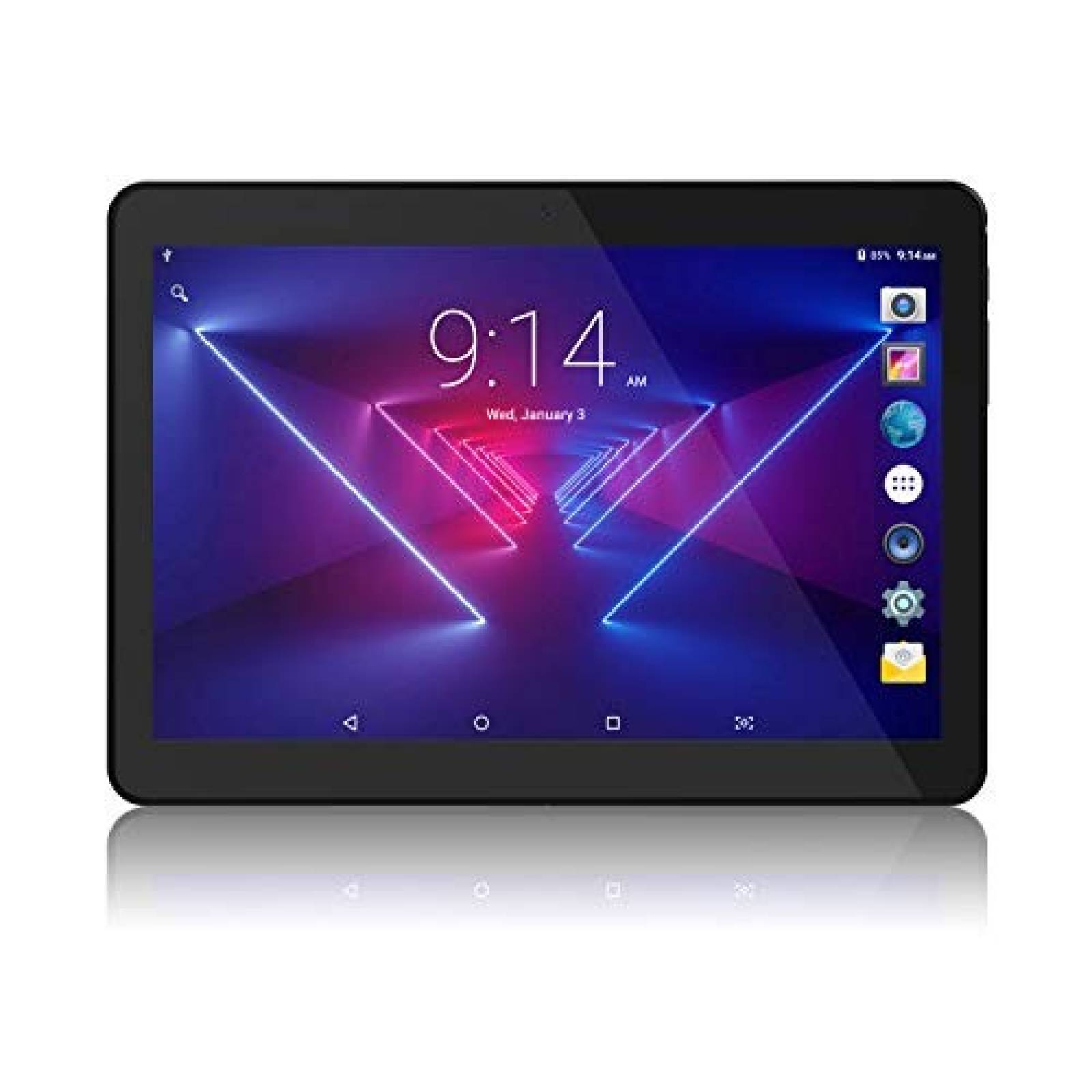 Tablet Lectrus Android 10" WiFi 6000 mAh 1.3 GHz 16GB -Negro