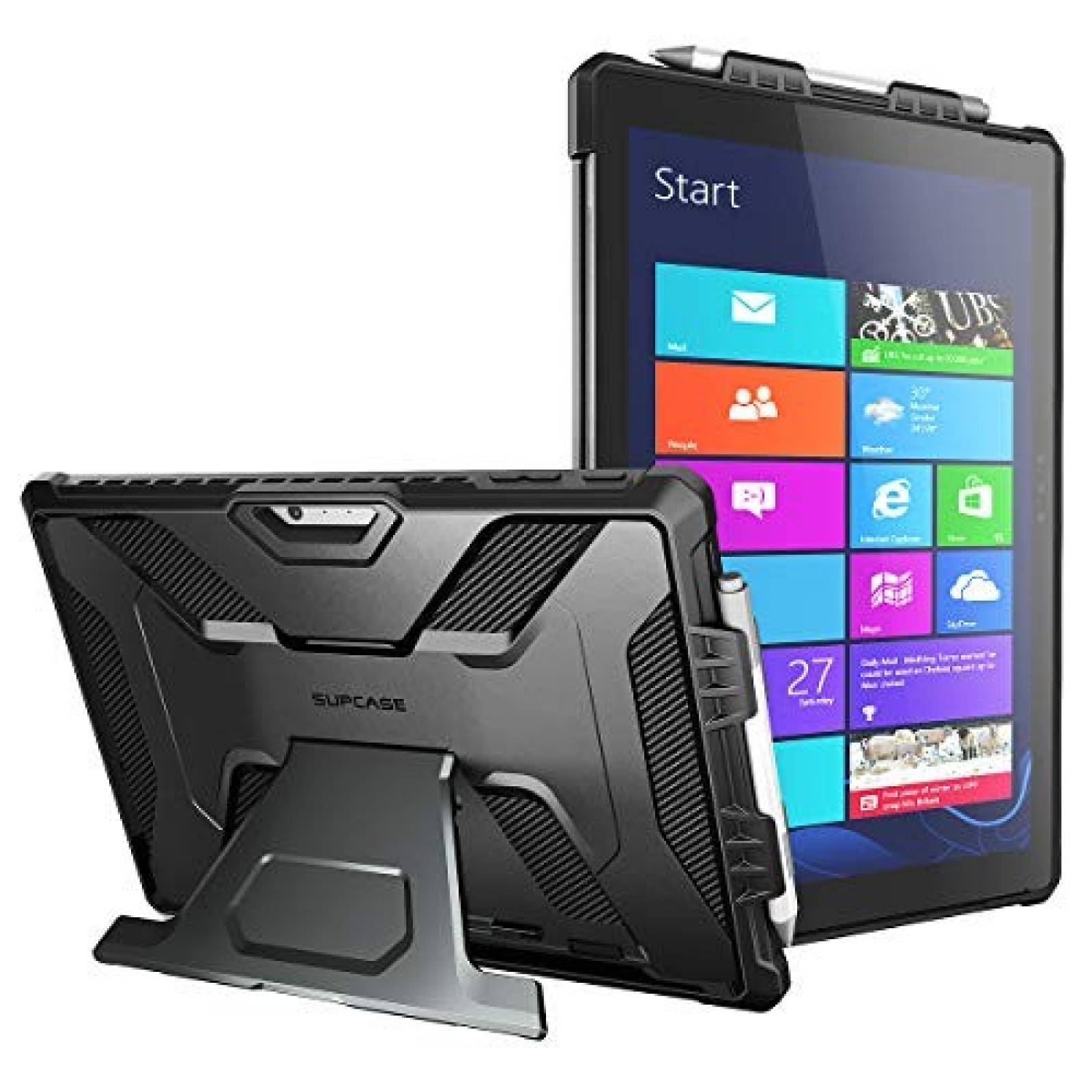 Funda SupCase para Surface Pro 4 5 6 Protectora -Negro