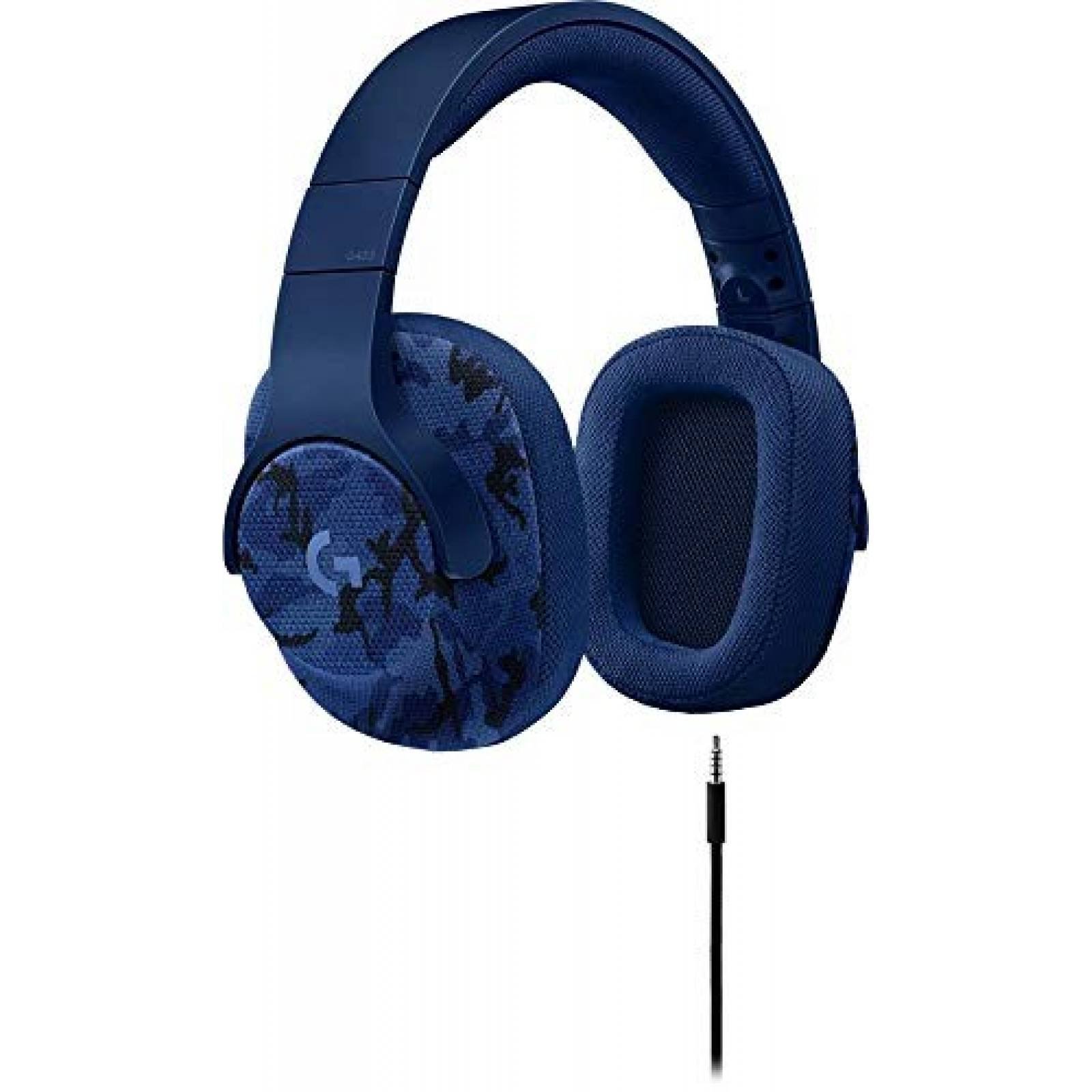 Audífonos Logitech G G433 Diadema DTS con cable -Azul