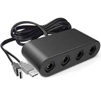 Adaptador Iqiku Para Controles De Game Cube -Negro