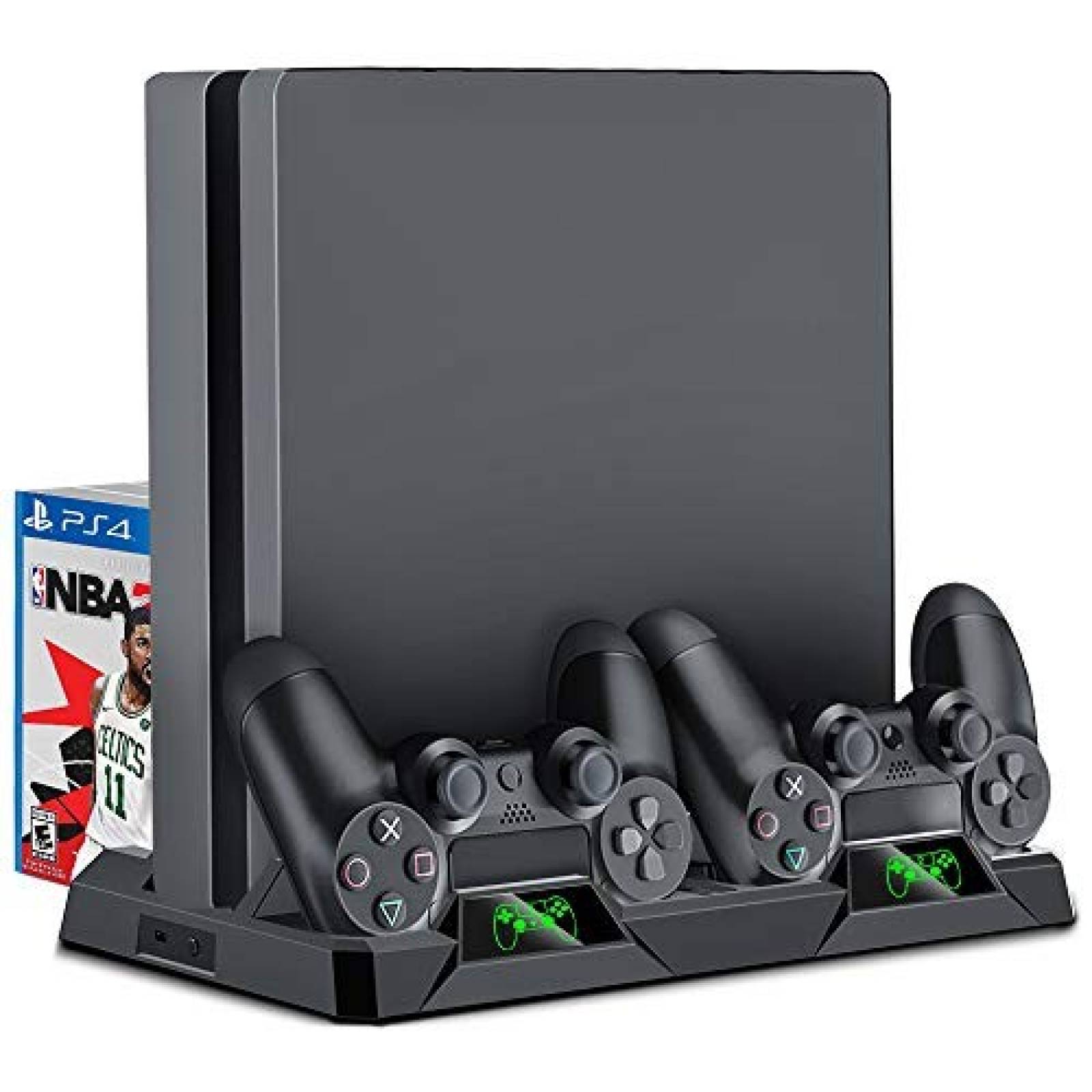 Ventilador de refrigeración para PS4 BEBONCOOL 3 en 1 -negro