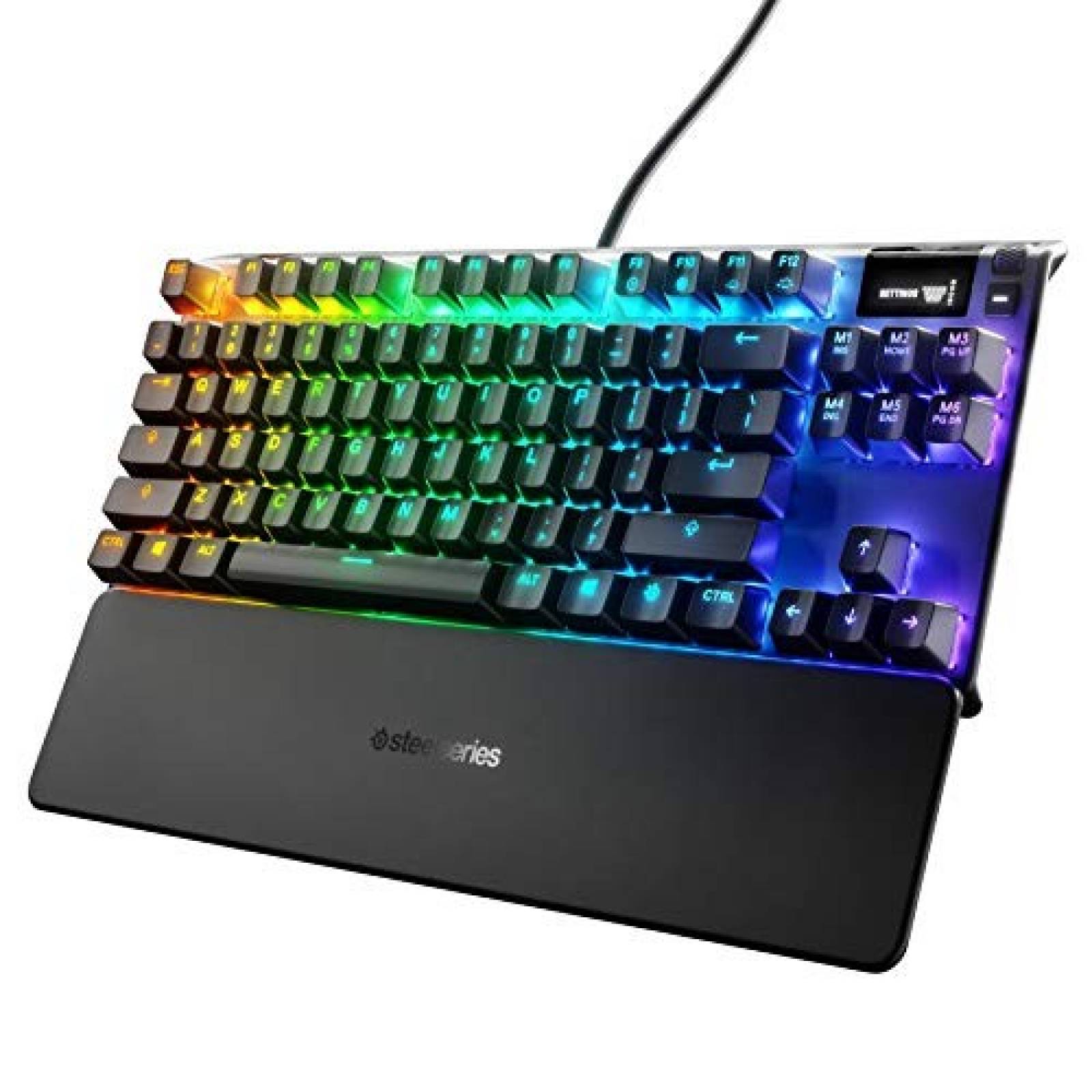 Teclado Gamer Steelseries Apex 7 Tkl Mecánico Usb Rgb