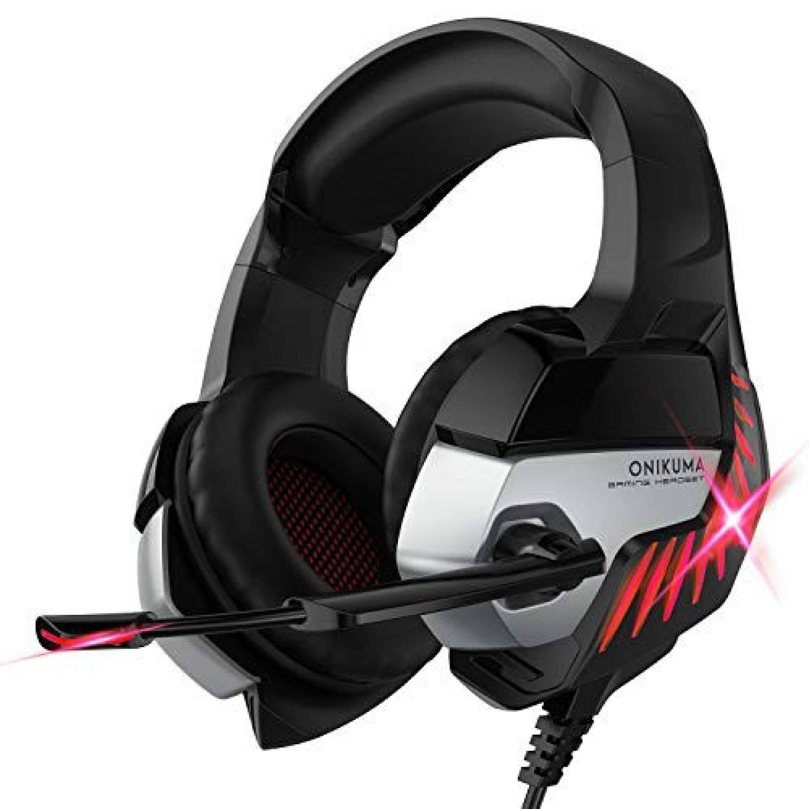 cascos gamer con luces