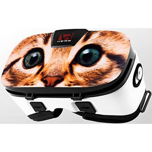 Sticker para lentes VR WEAR 3D pantalla 4.5-6.5'' -Gatito