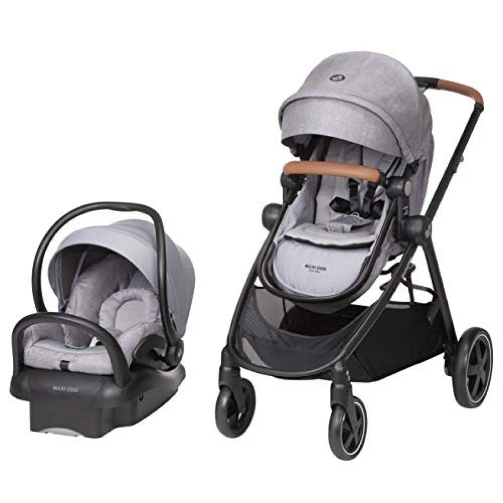 Carriola Maxi-Cosi Zelia 5 en 1 Sistema de Viaje Bebé -Gris