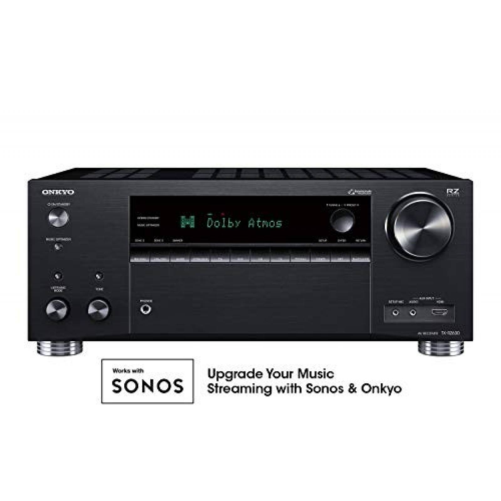 Receptor Onkyo TX-RZ630 9.2 Canales 4K -Negro