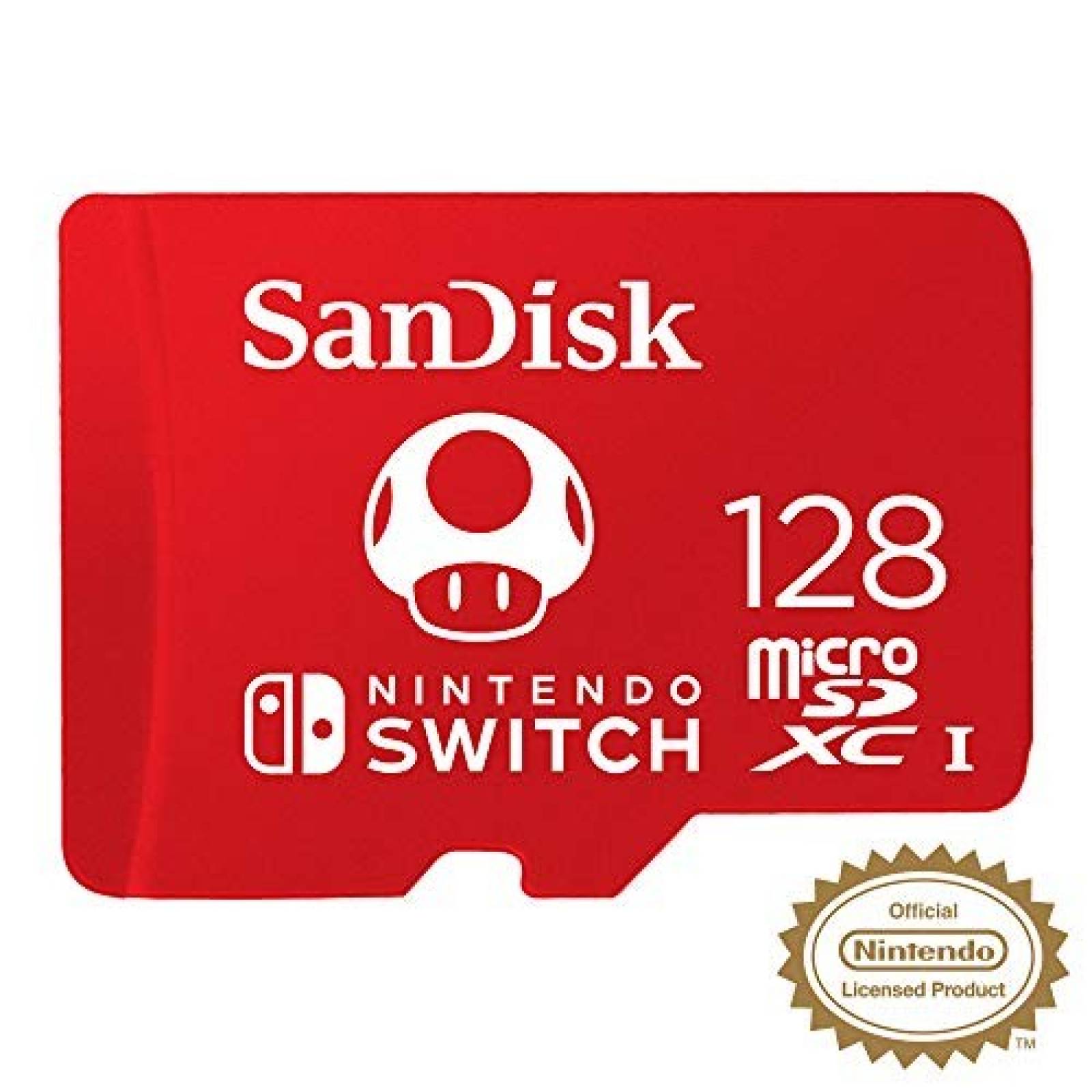 Tarjeta de Memoria SanDisk MicroSDXC UHS-I Switch 128GB