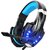 Diadema Gamer BENGOO G9000 Subwoofer Luz LED -Azul