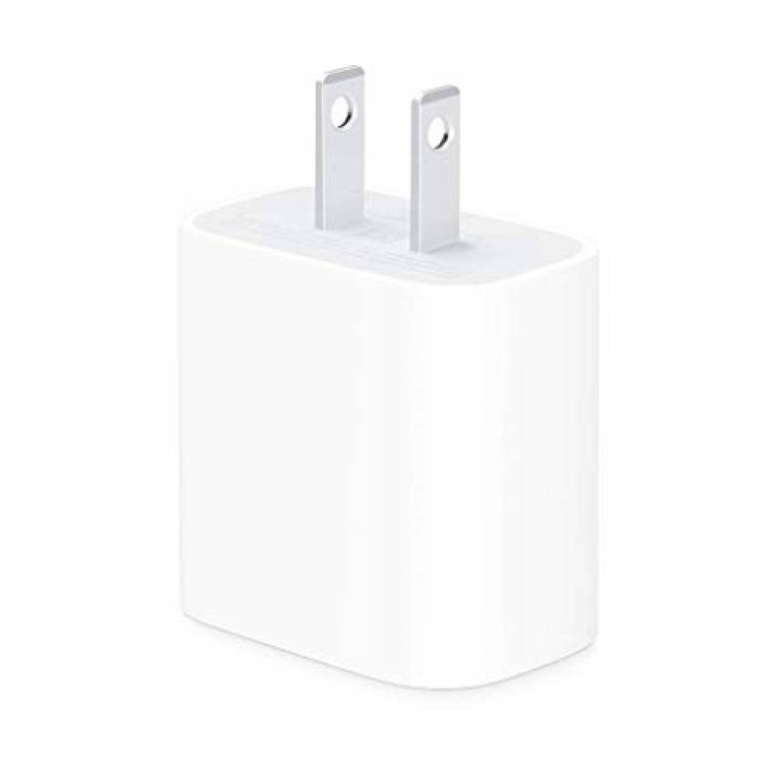 Adaptador de Corriente Apple MU7T2LL/A USB C 18W -Blanco