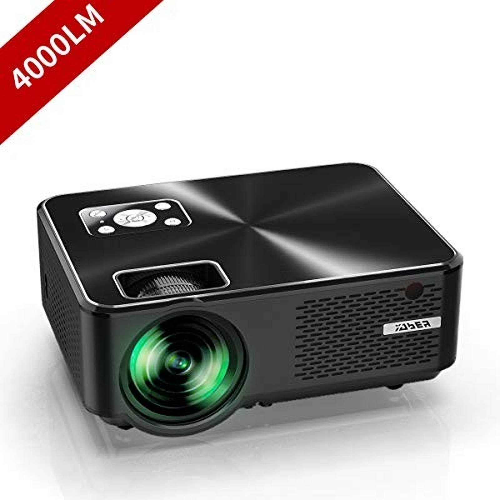 Videoproyector YABER Y60 LCD LED 4000lm 720P y 1080P -Negro