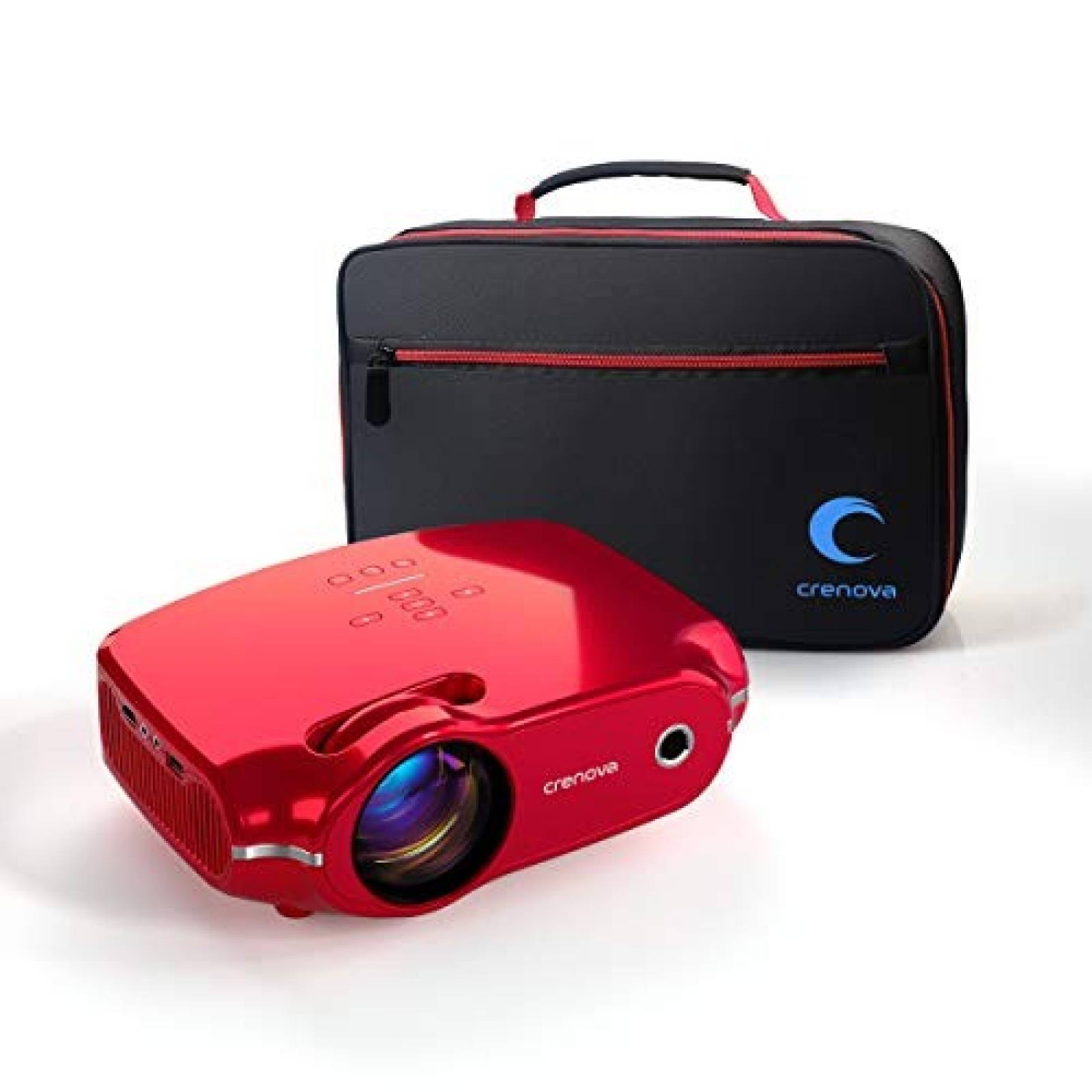 Videoproyector Crenova XPE498 3200lm 1080p HD 28-180'' -Rojo