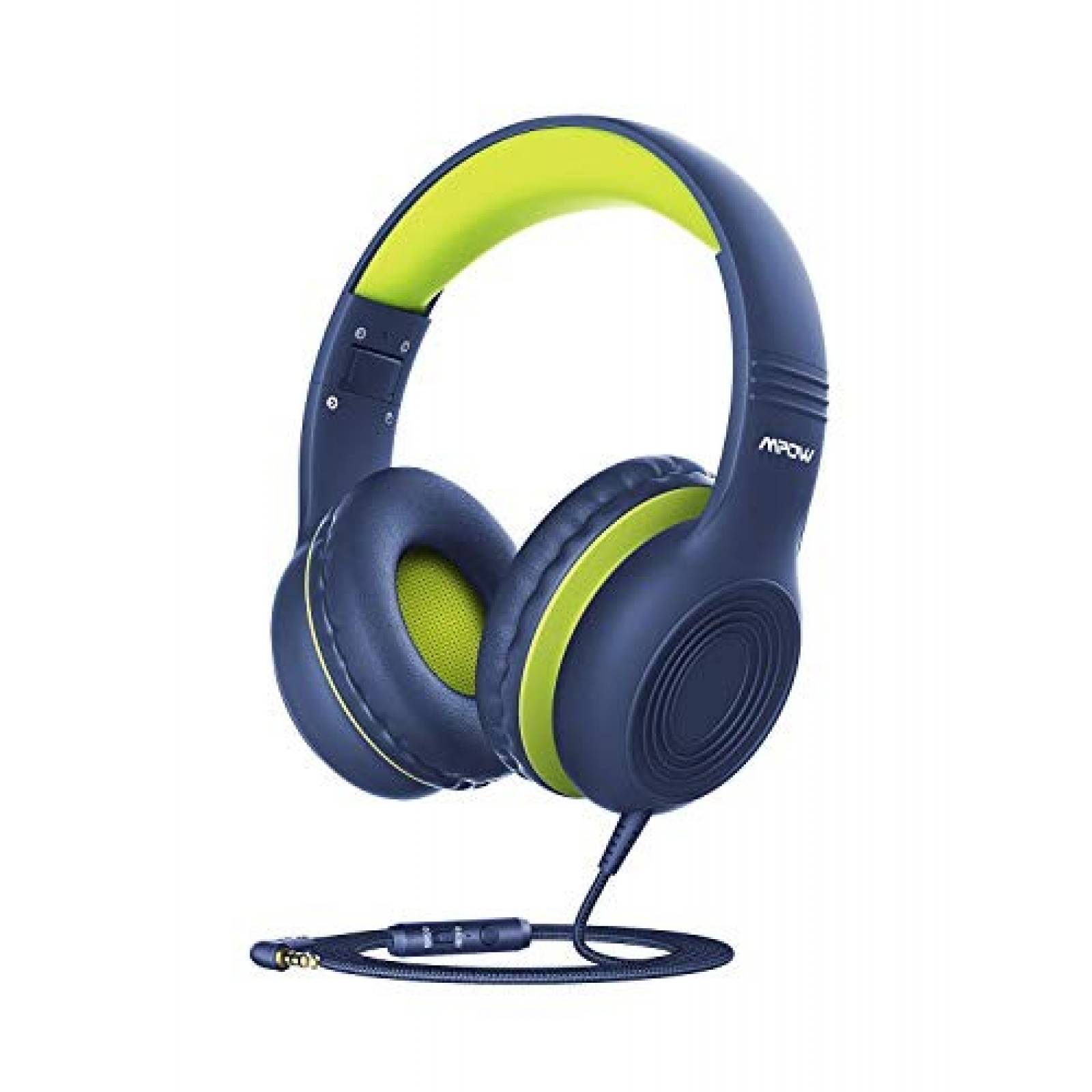 Audífonos Mpow CH6 Over-Ear para Niños con Cable -Verde