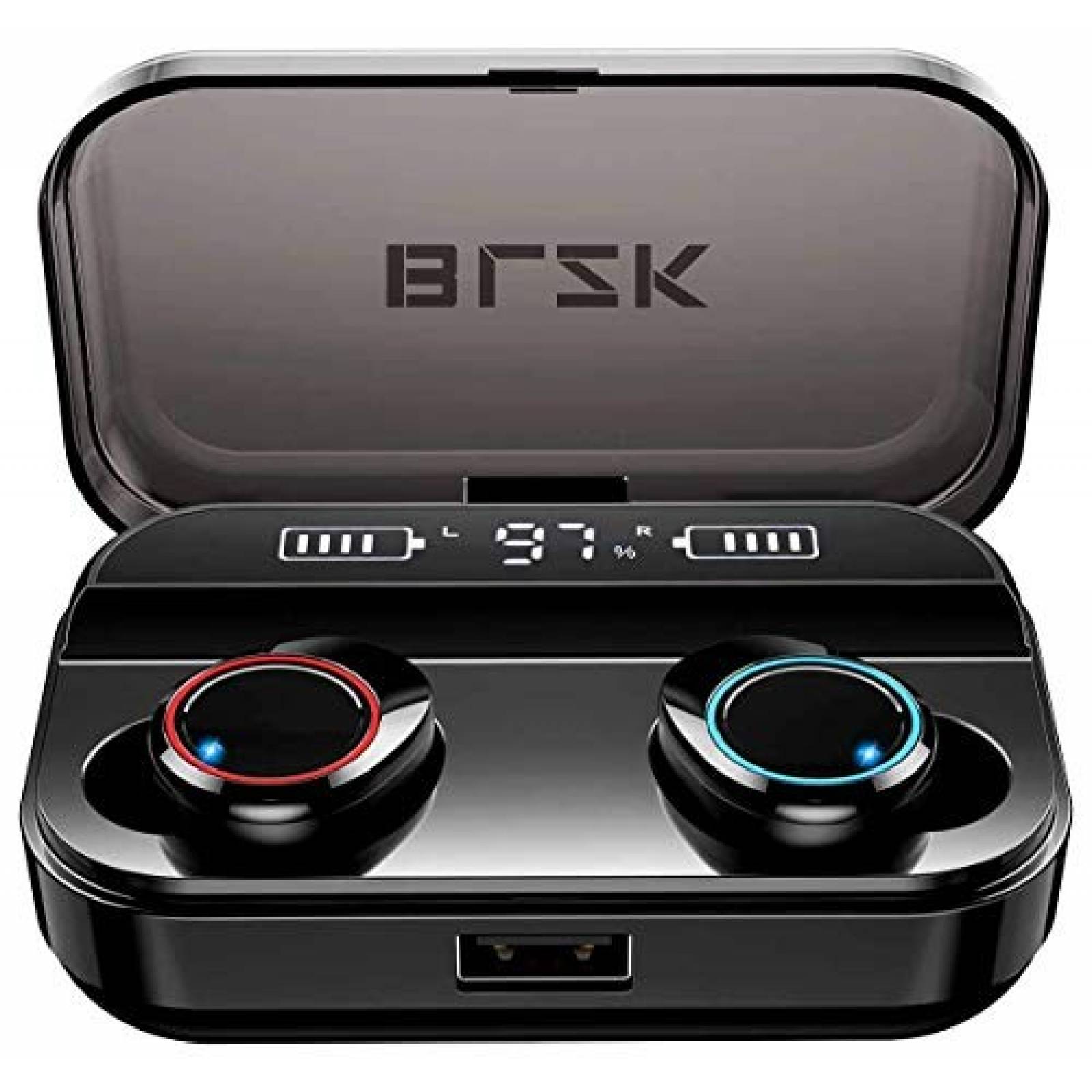 Audífonos Bluetooth BLZK TWS5.0 Sky IPX7 Contraagua -Negro