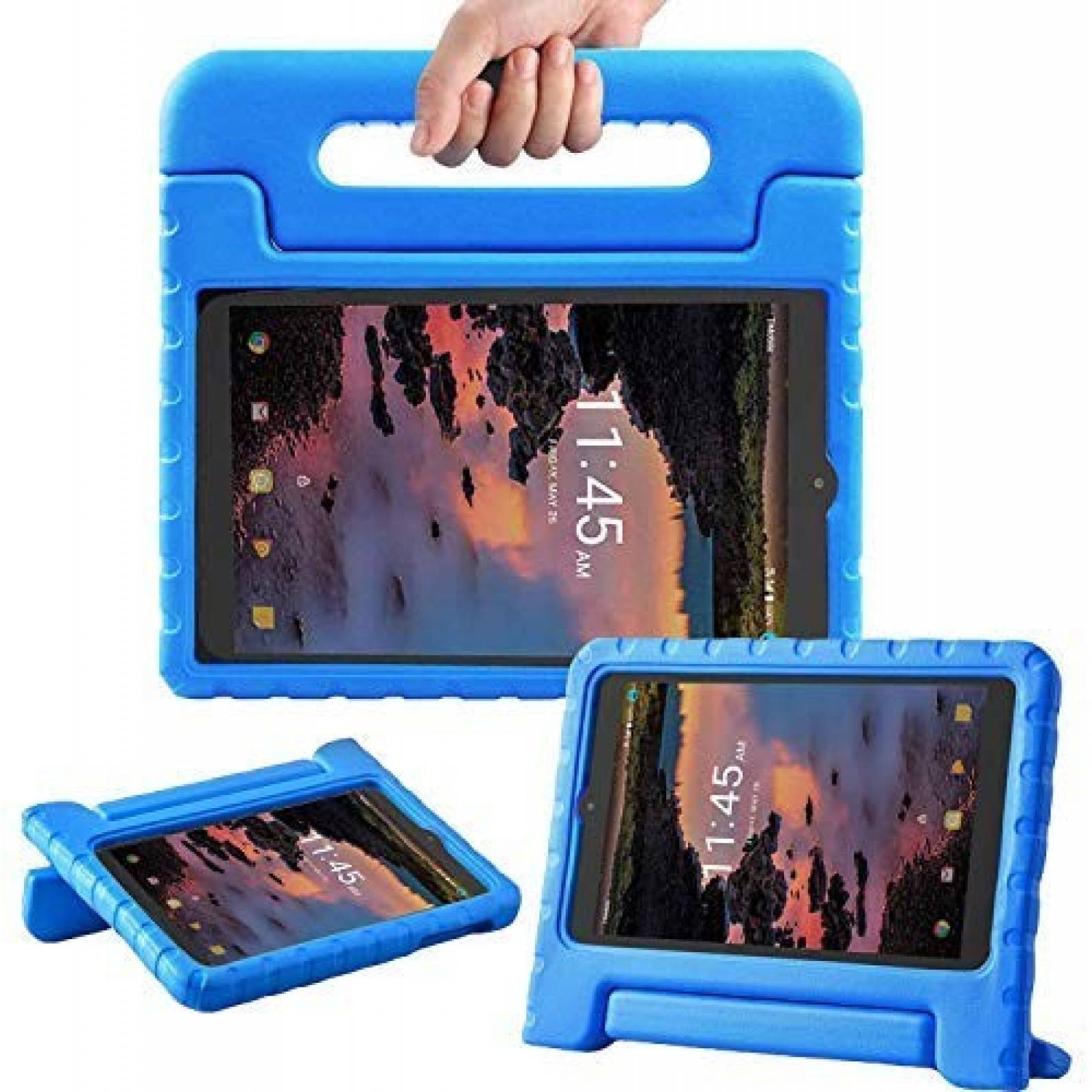 Carcasa TIRIN Funda Rígida para Tablet A30 y 3T -Azul