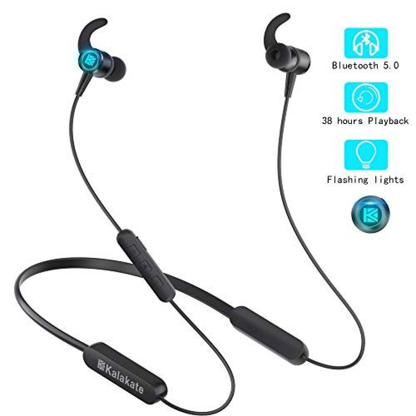 Auriculares Bluetooth Kalakate 5.0 deportivos impermeables