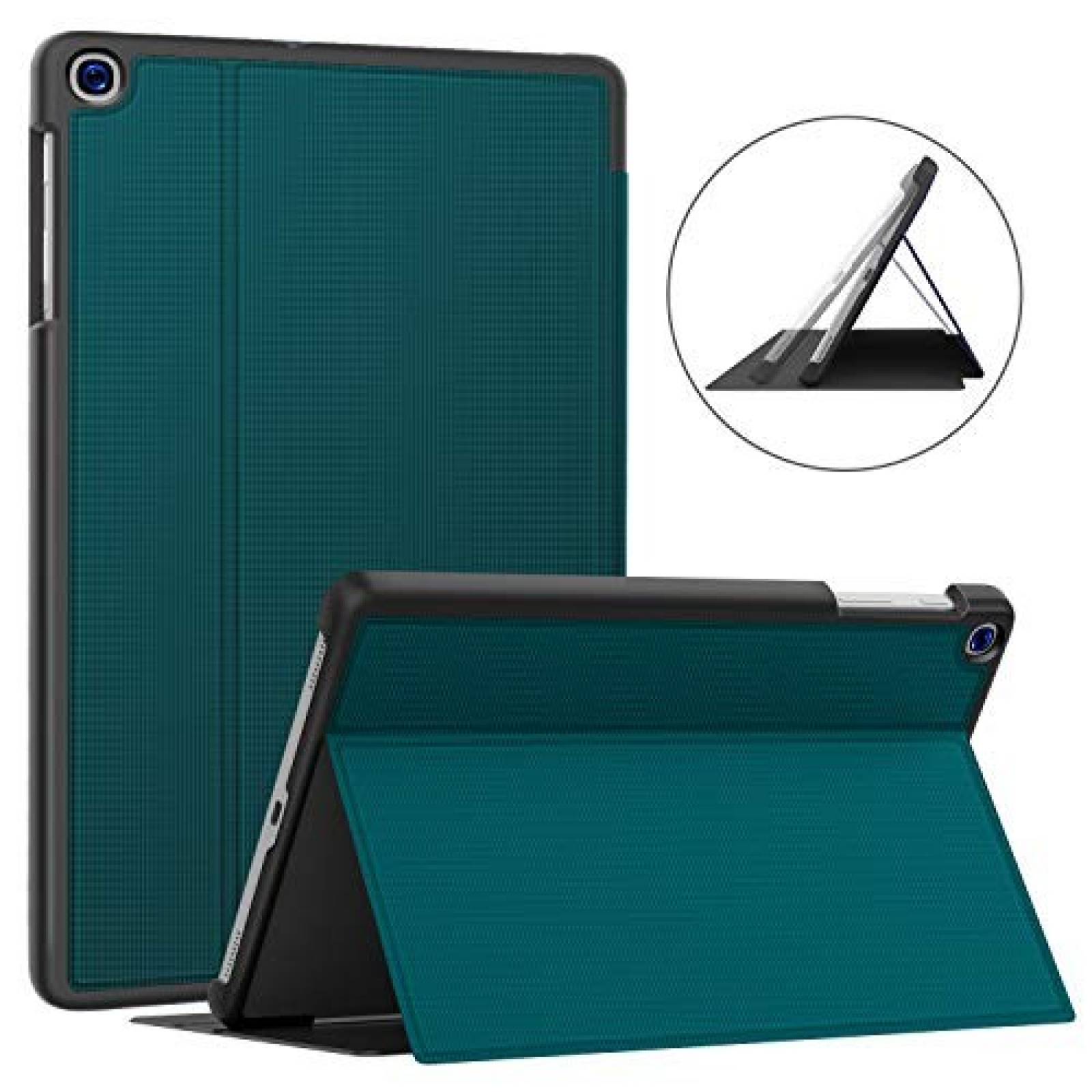 Funda Soke Galaxy Tab A 10.1" de TPU -Verde Azulado