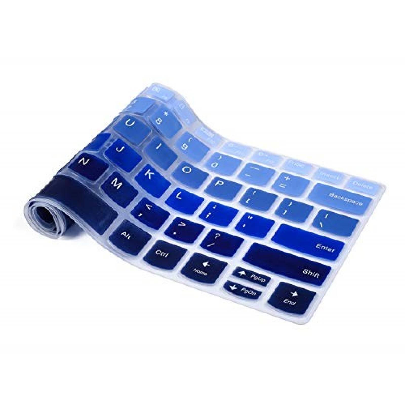 Protector de teclado CaseBuy silicón p/laptop Lenovo -Azul