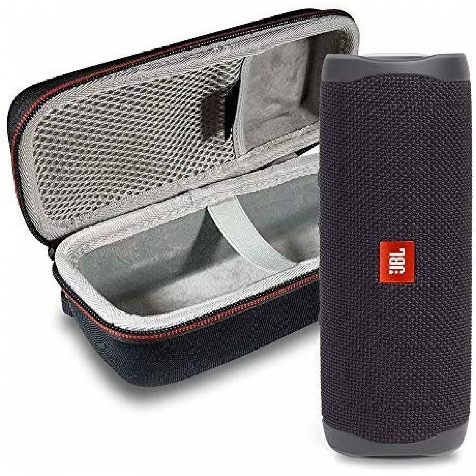 Altavoz portátil JBL FLIP 5 impermeable + funda rígida Negro