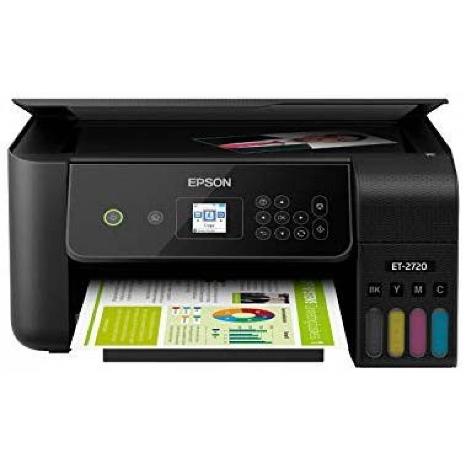 Impresora Epson  EcoTank ET 2720  Home y Copiadora Negro